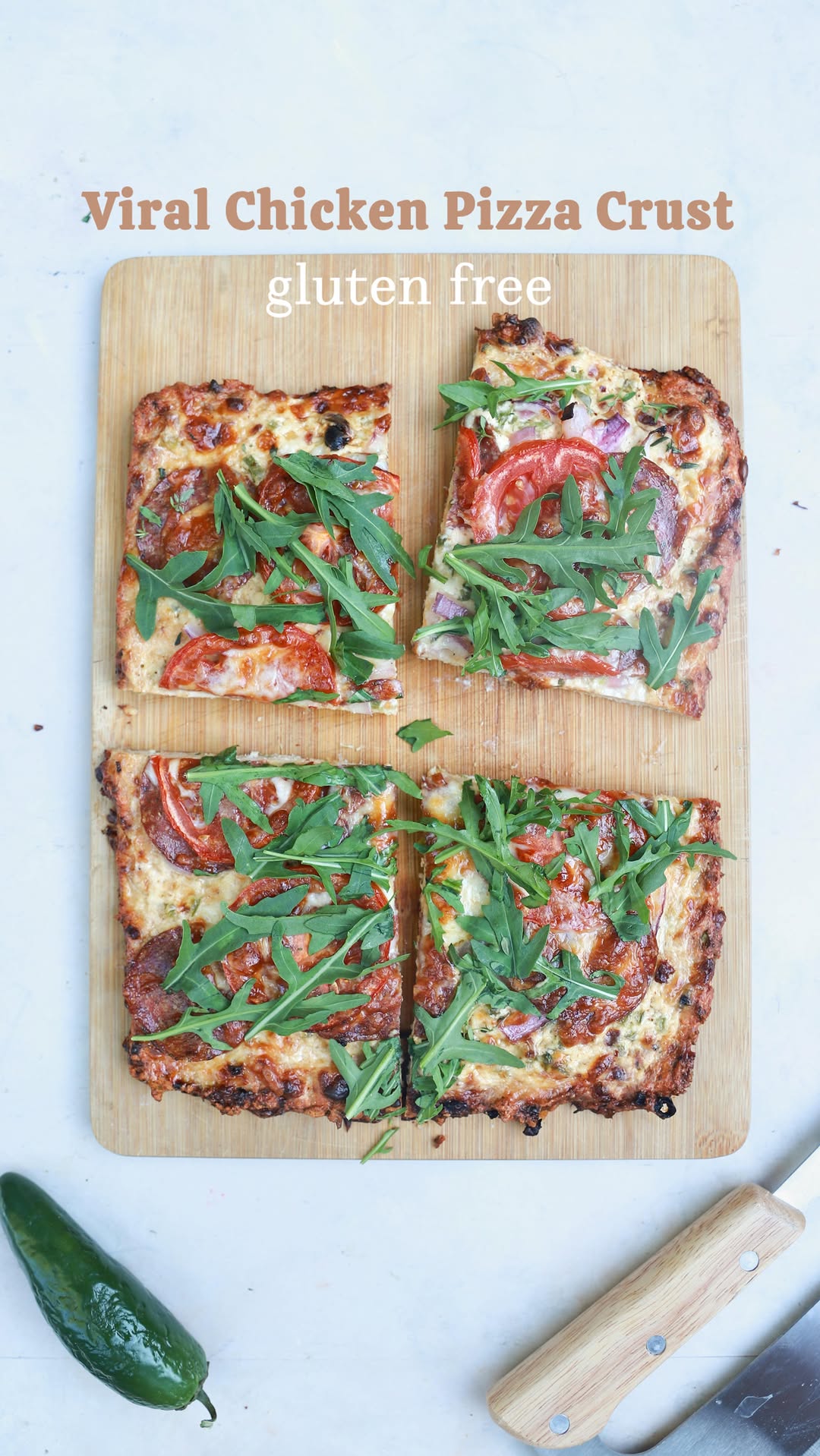 Spicy Turkey Crust Pizza