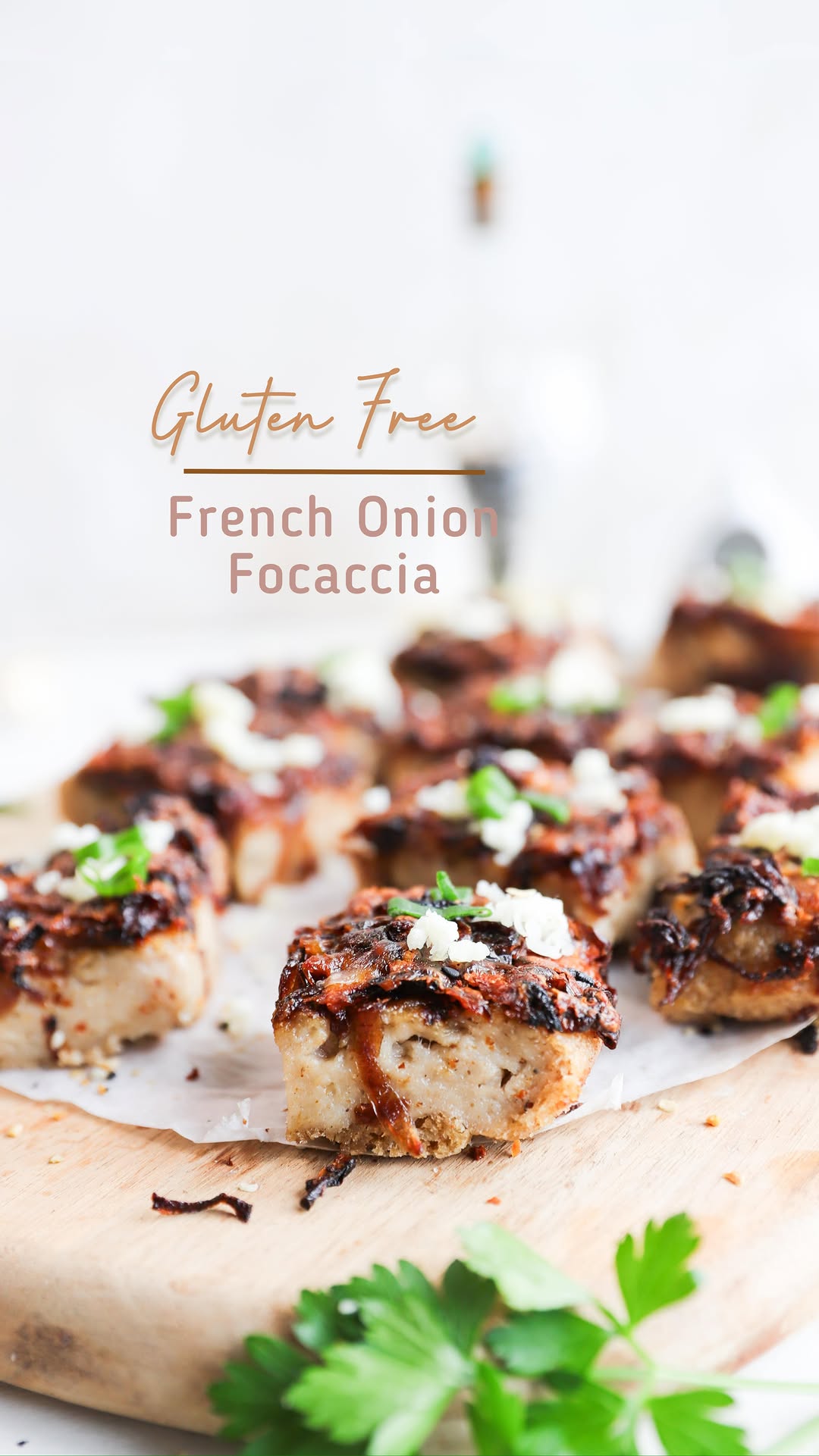 Gluten-Free French Onion Focaccia