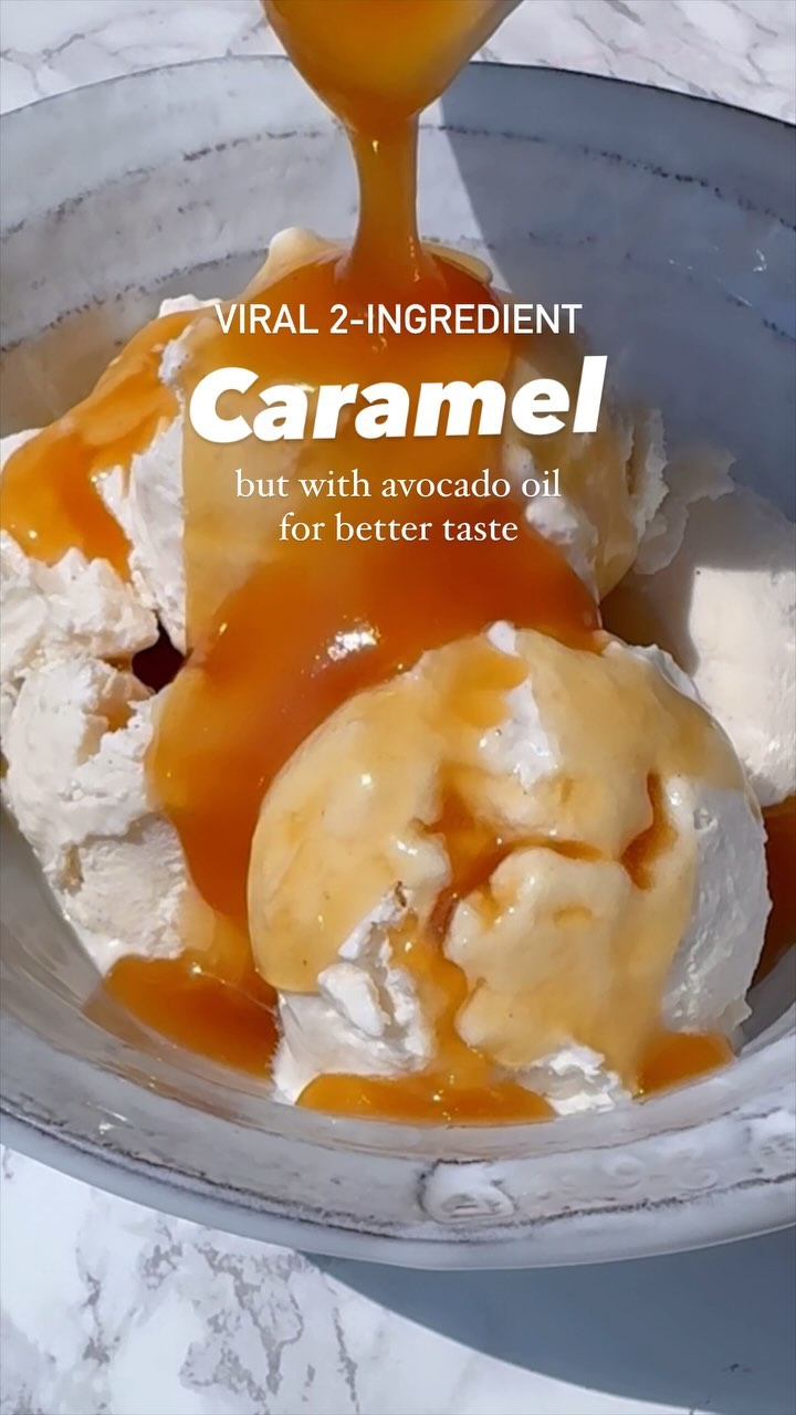 2-Ingredient Avocado Oil Caramel