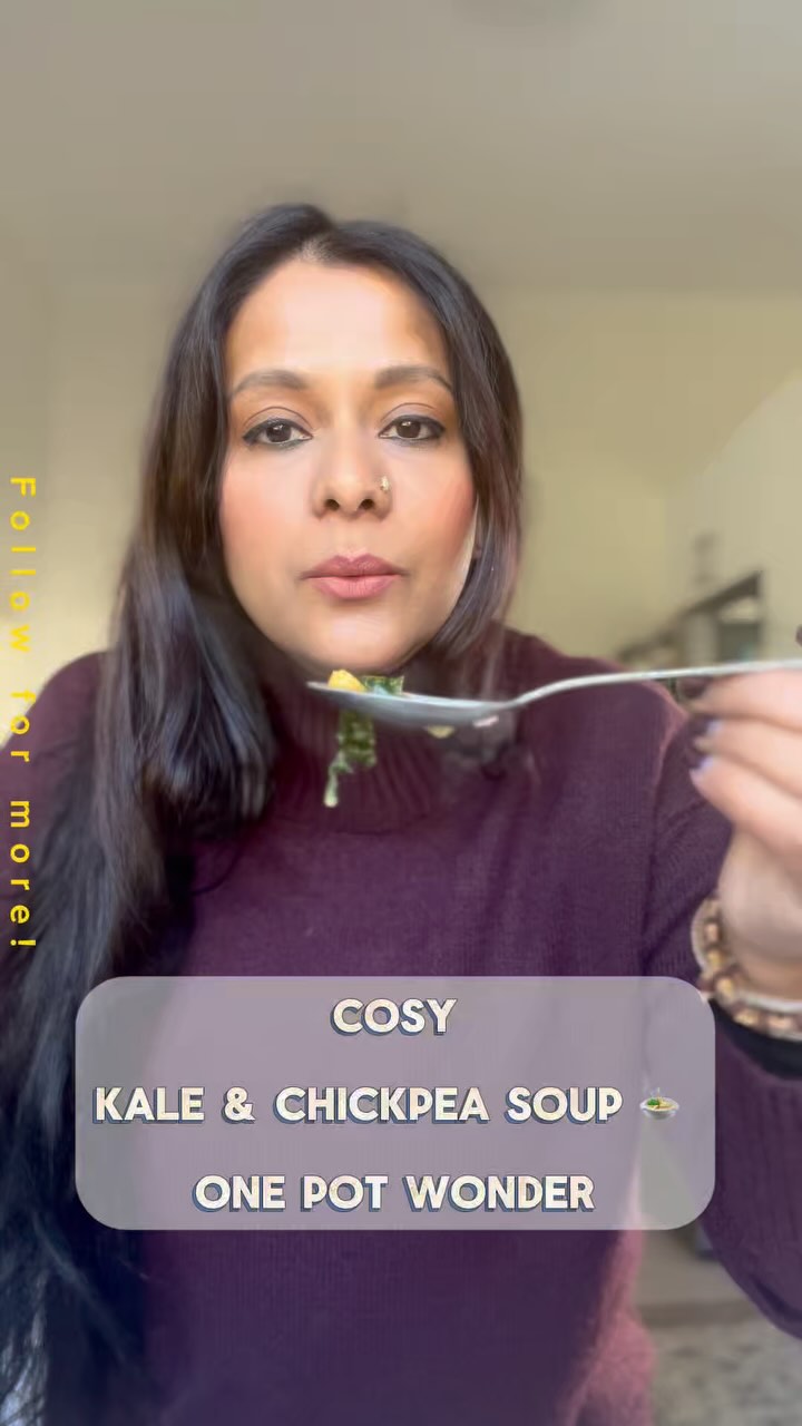 Nourishing Kale and Chickpea Soup
