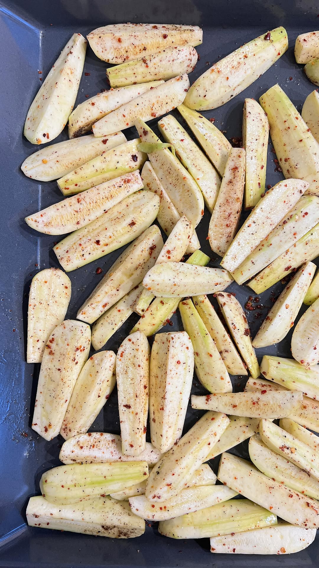 Mediterranean Zucchini Salad with Tahini Dressing