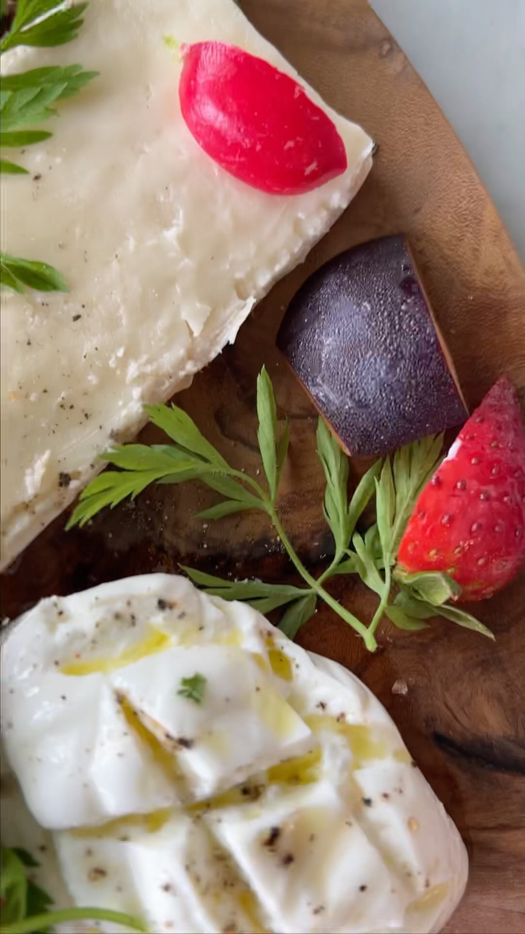 Cheese Board with Bbq Sticky Glaze