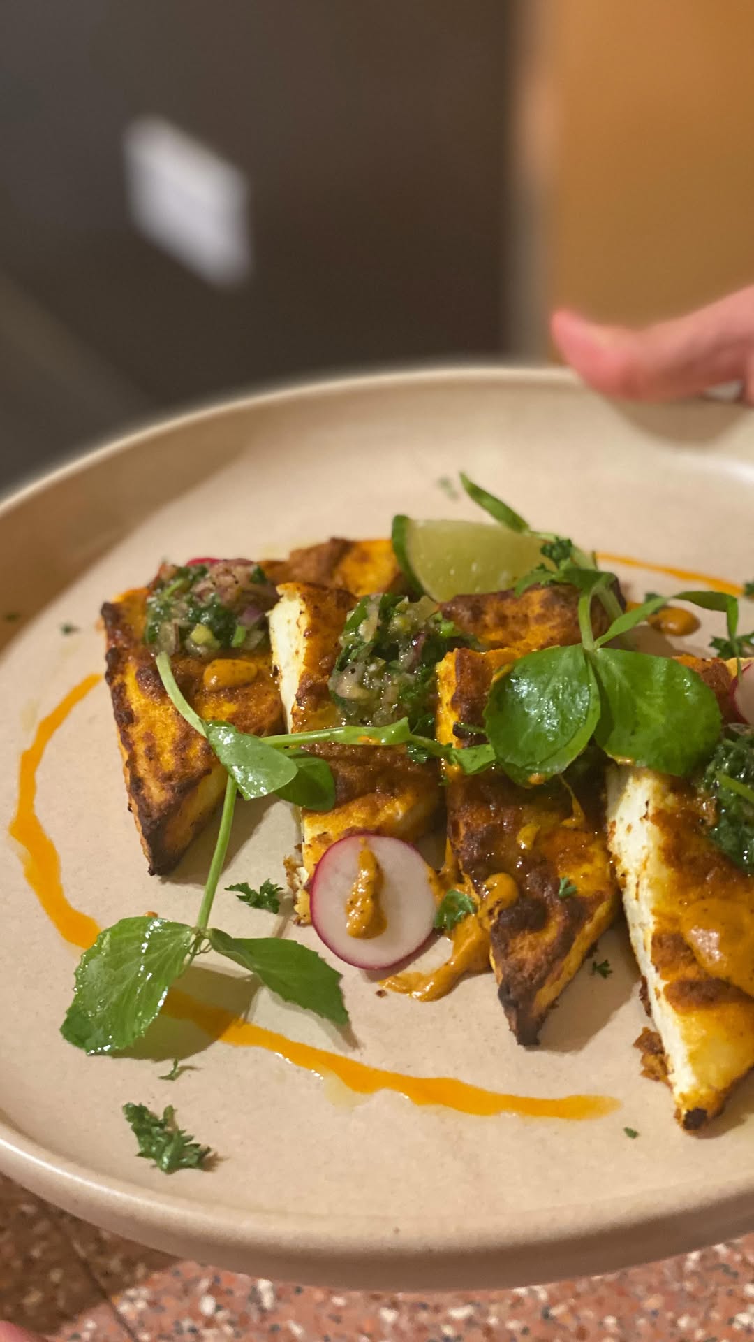 Turmeric Saffron Tandoori Marinade Dish