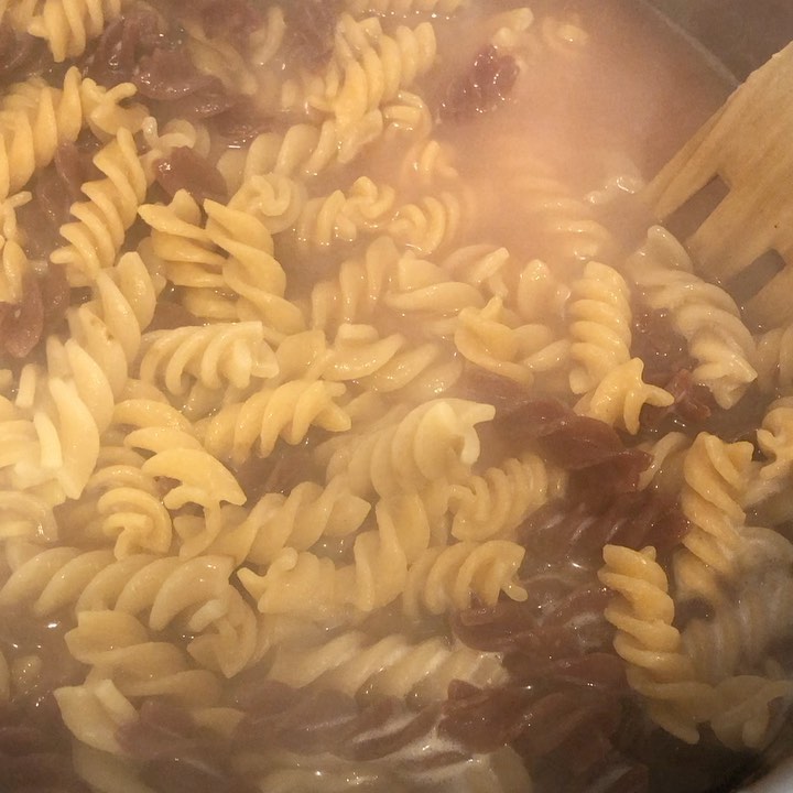 Vegan Creamy Kale Mushroom Pasta