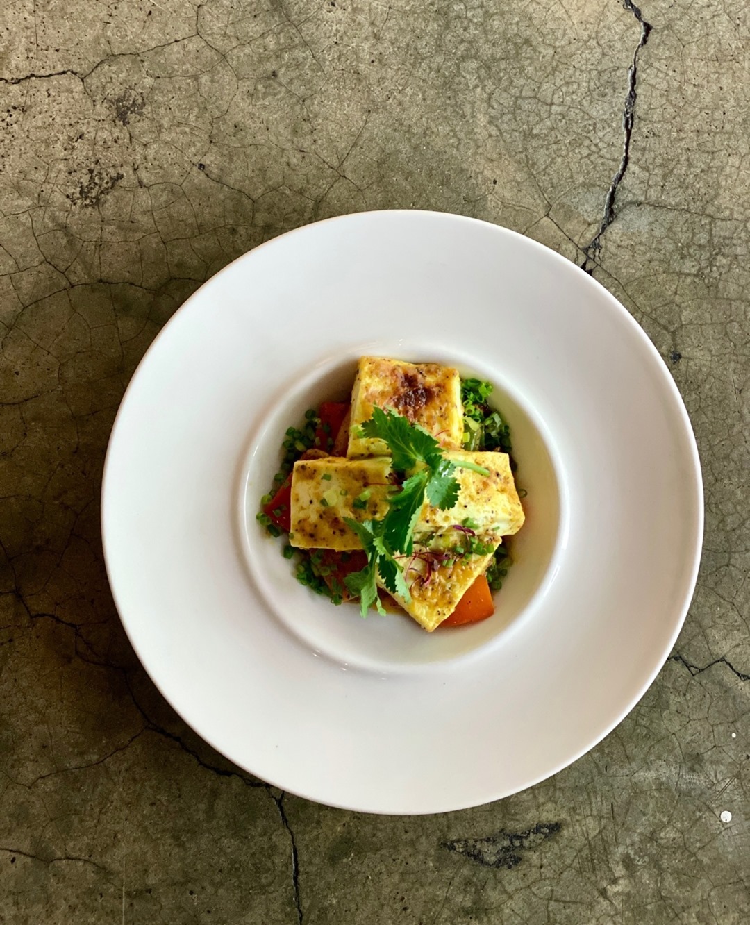 Grilled Paneer with Creamy Spice Sauce