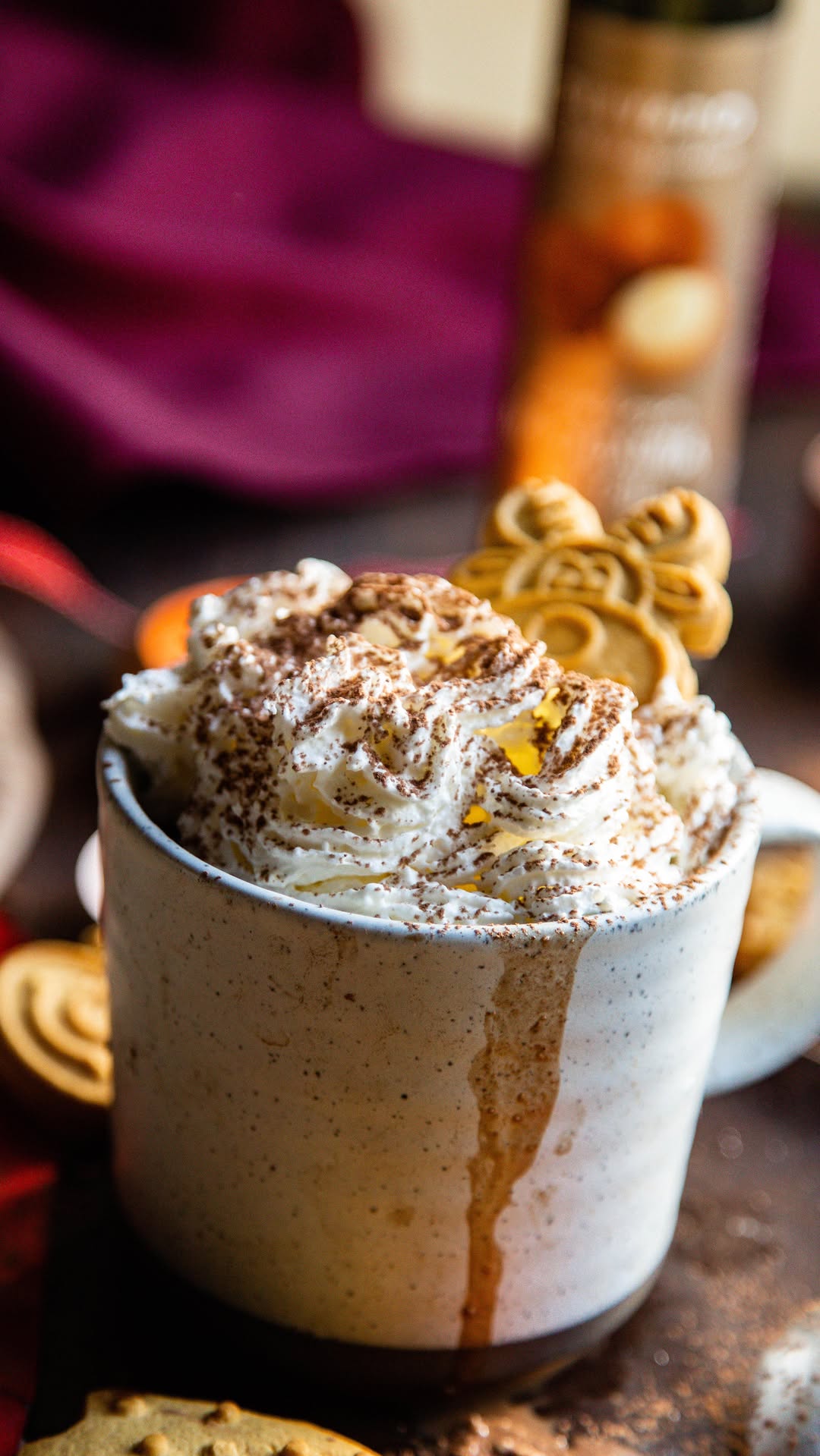 Festive Gingerbread Hot Chocolate