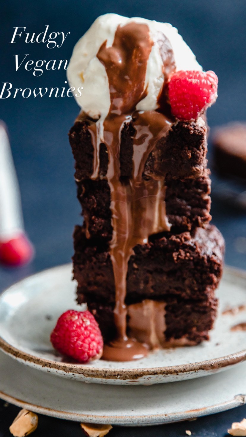 Easy Fudgy Vegan Brownies