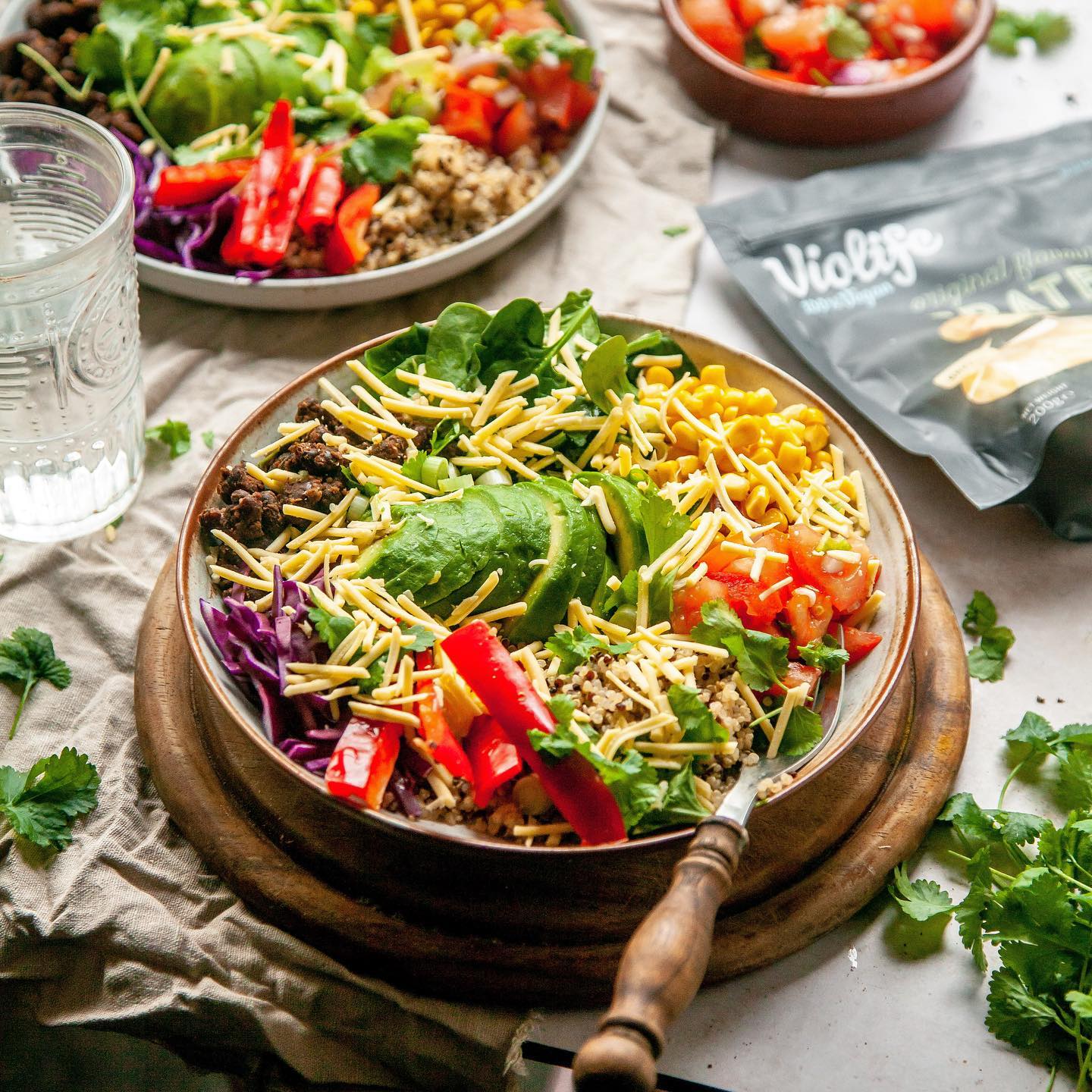 Ten-Minute Quinoa Black Bean Burrito Bowl