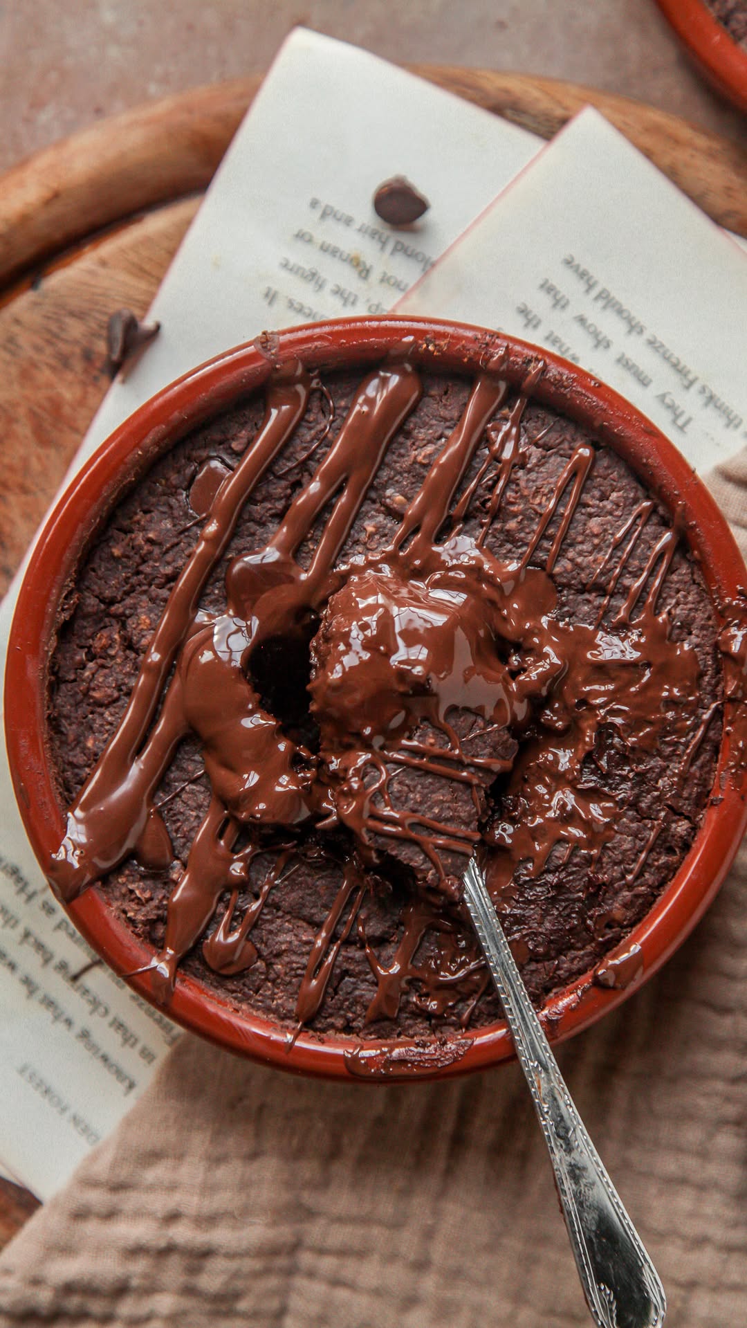 Baked Mocha Lava Oats