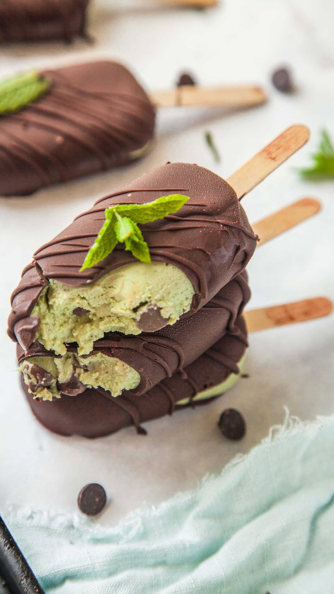 Choc Mint Magnum Ice Cream