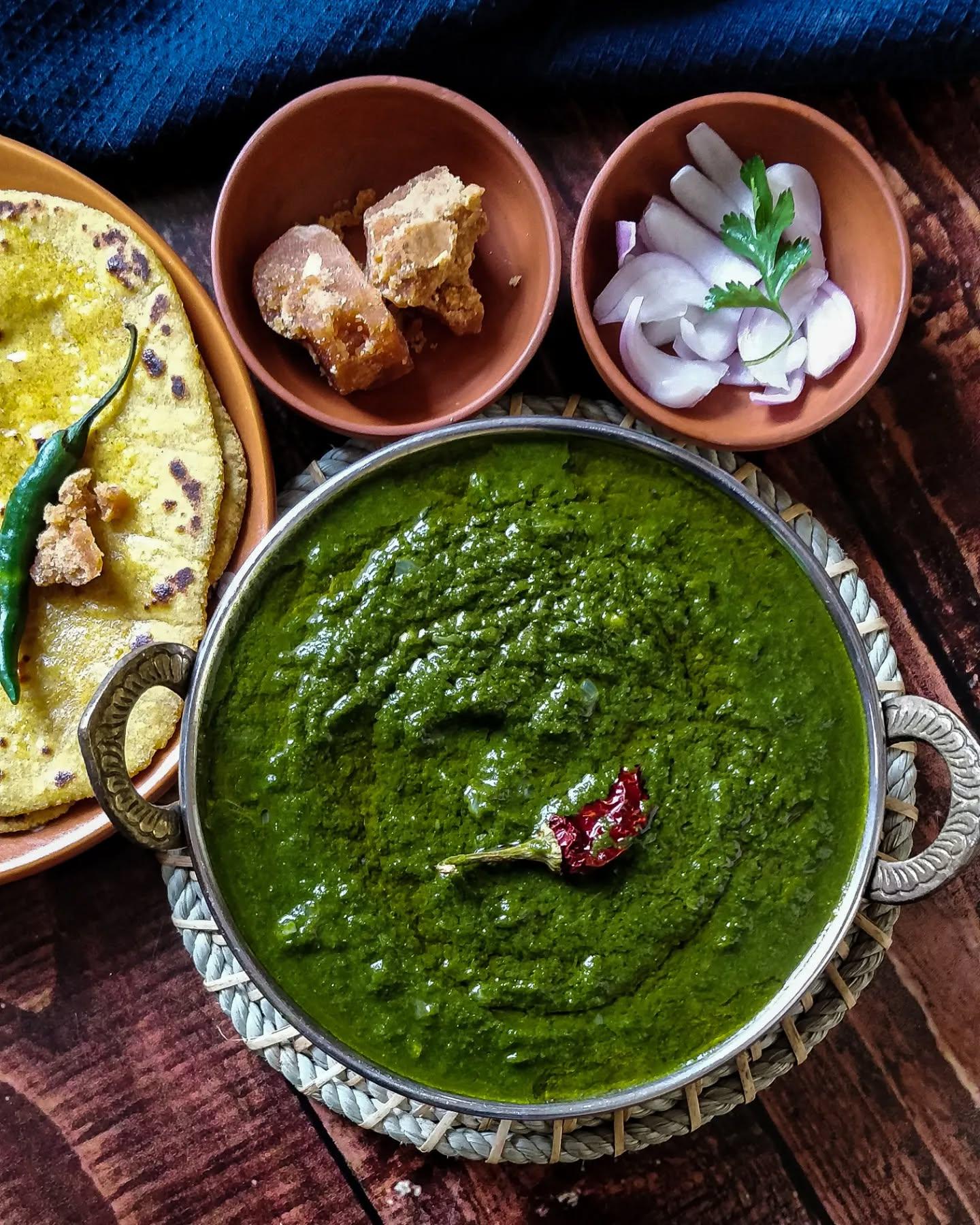 Punjabi Mustard Greens Saag