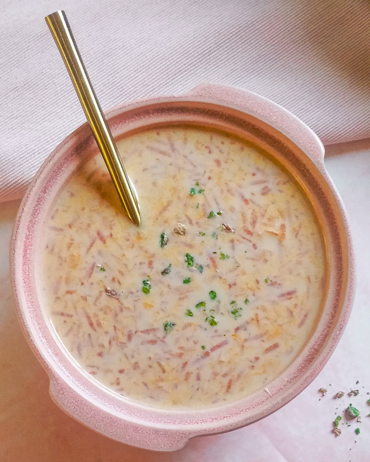 Warm Red Carrot Kheer