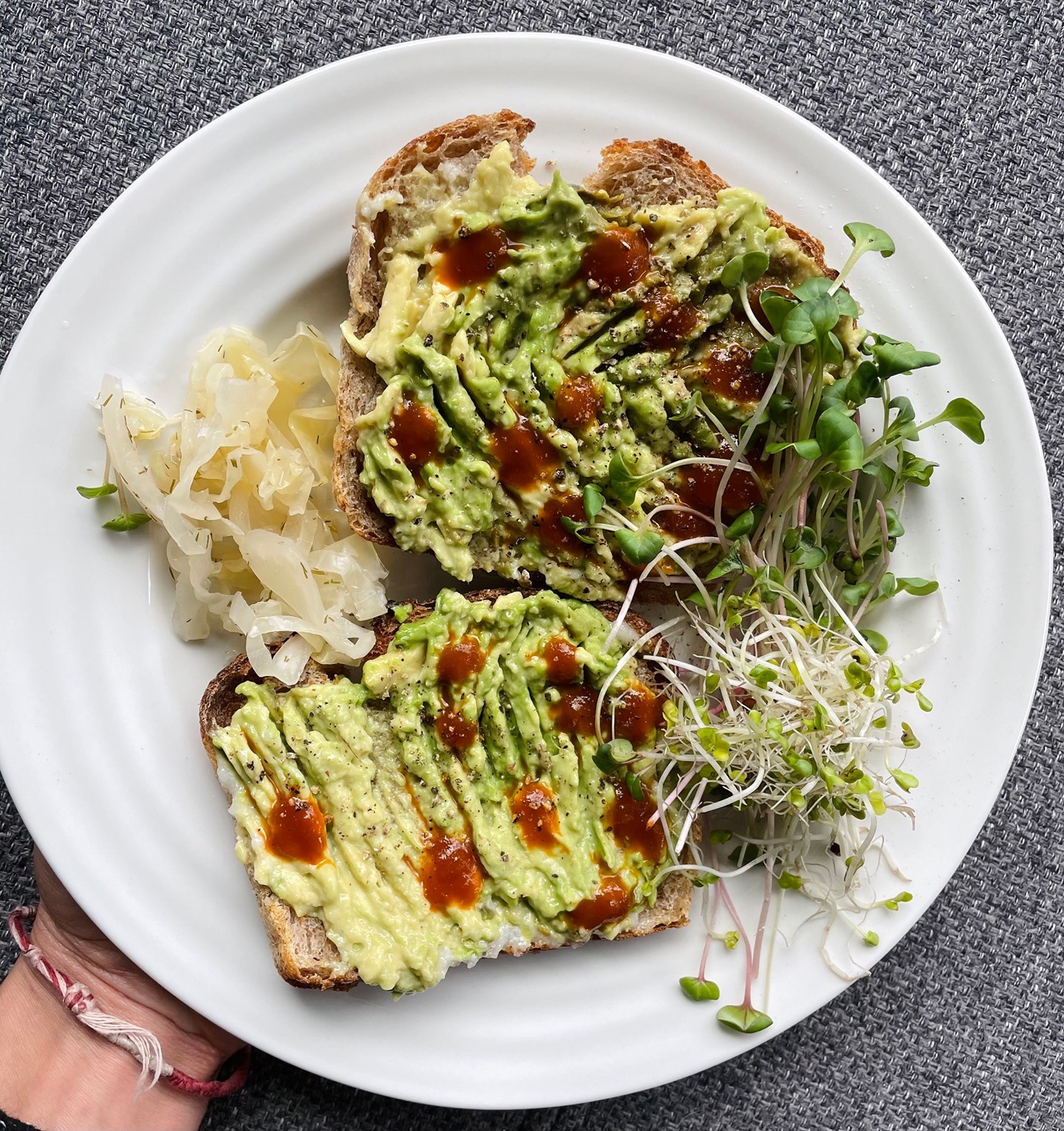 Avocado Toast with Topping Suggestions