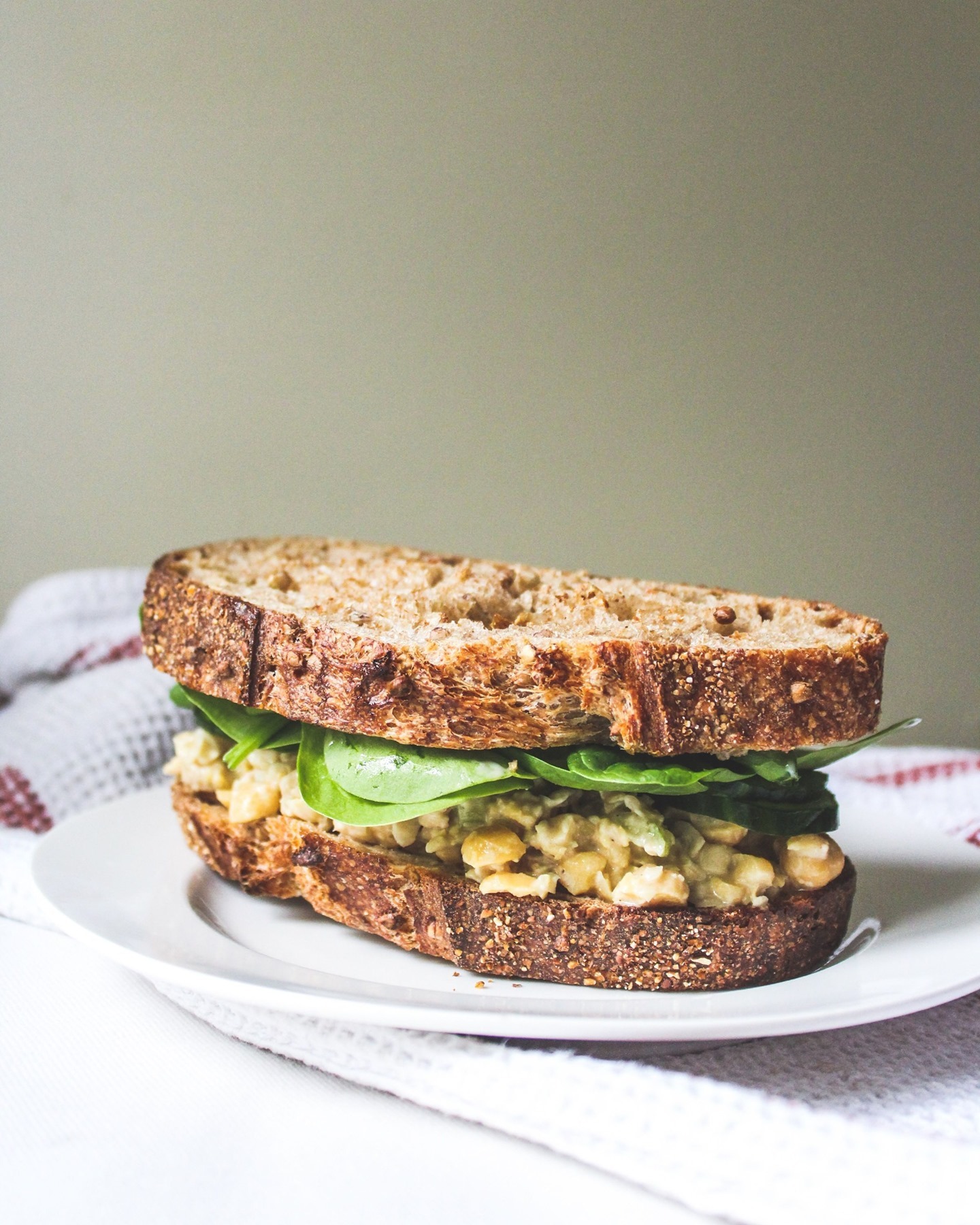 10-Minute Chickpea Salad Sandwiches