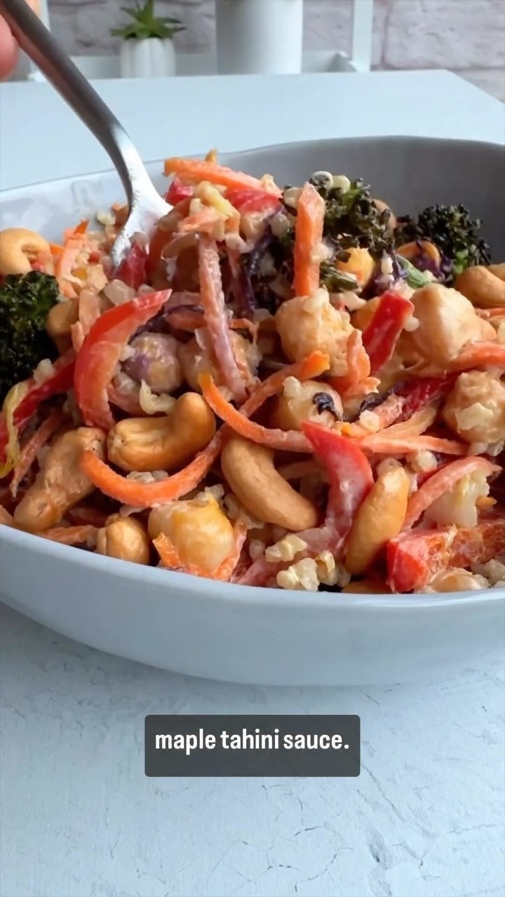 Easy Healthy Roasted Vegetable Salad