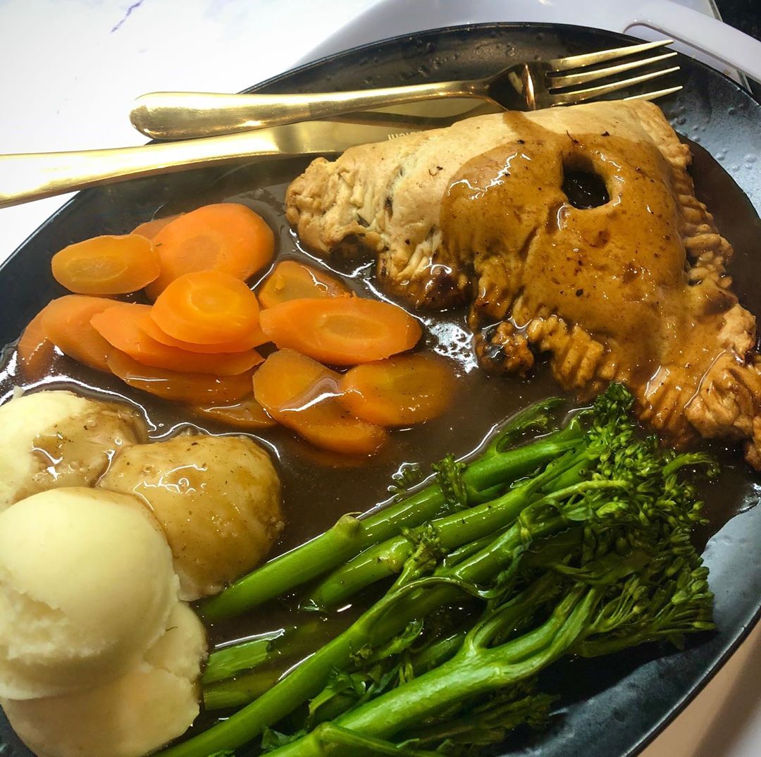 Tarragon Mushroom and Sweet Potato Pasties