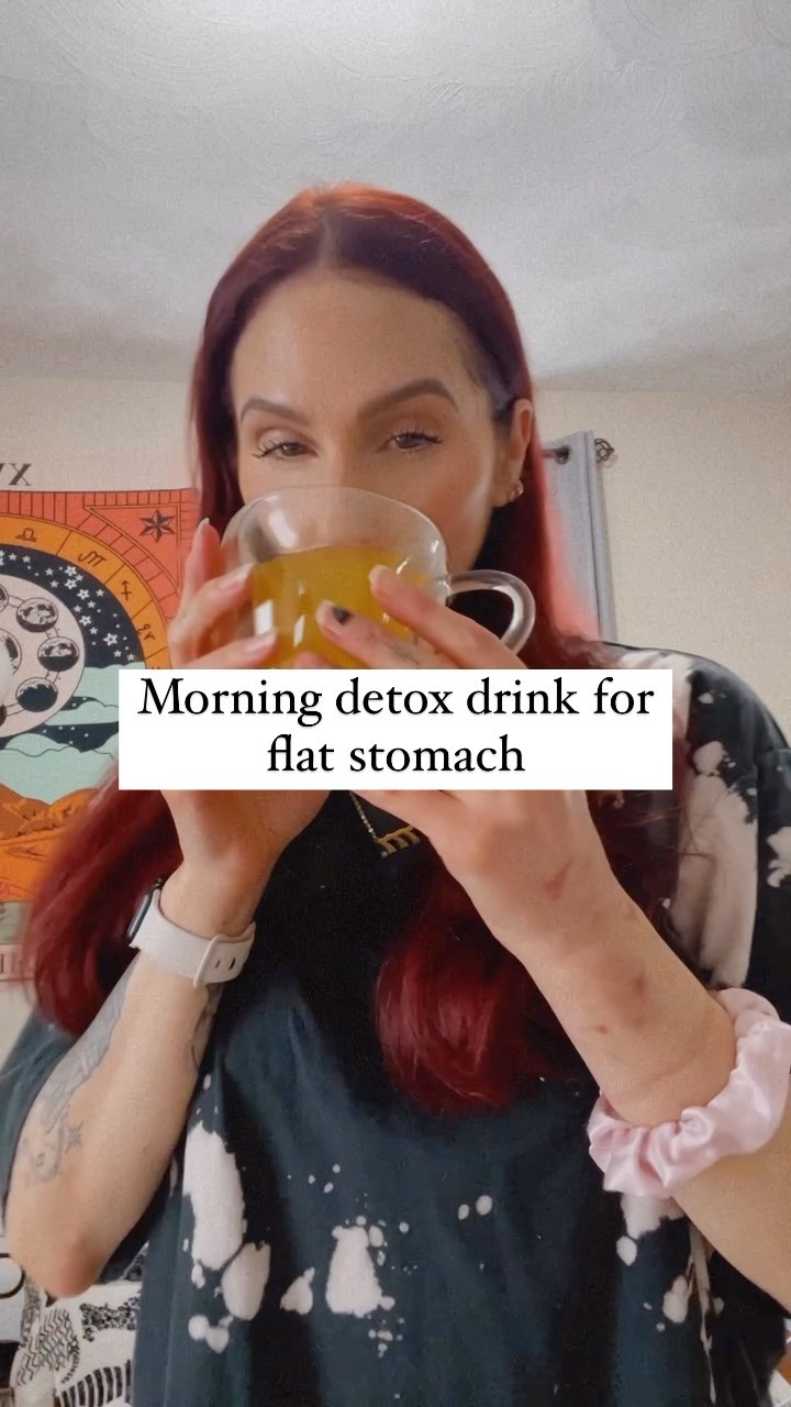 Morning Detox Drink for Flat Stomach