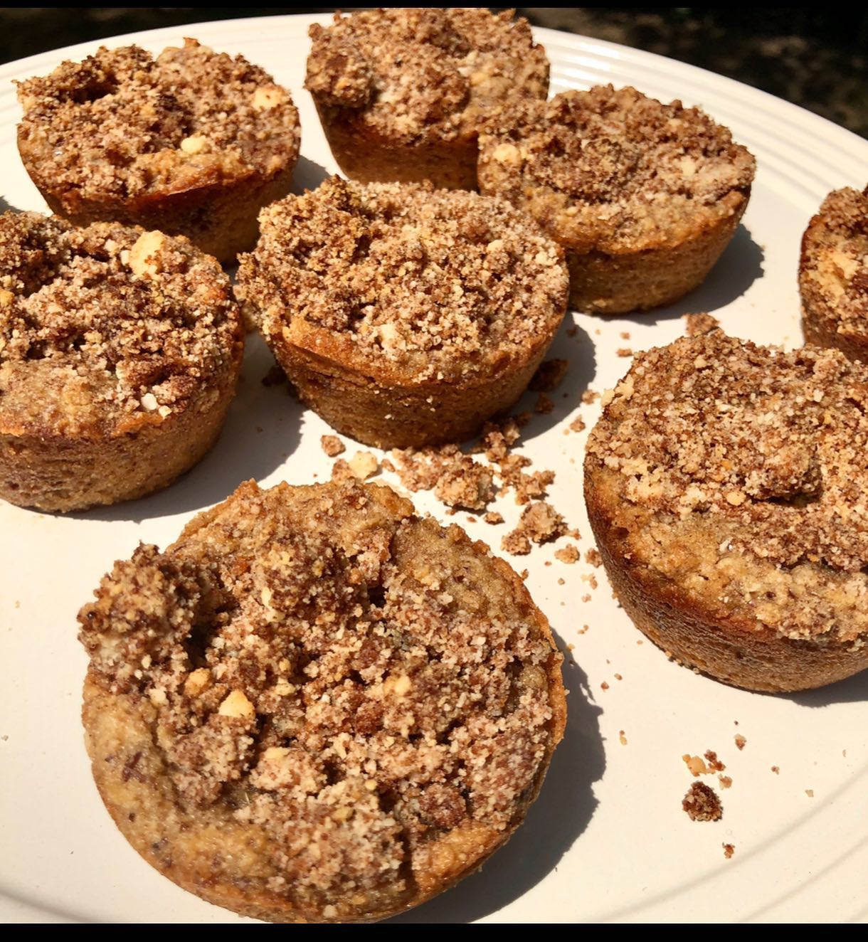 Vegan Gluten-Free Coffee Cake Muffins