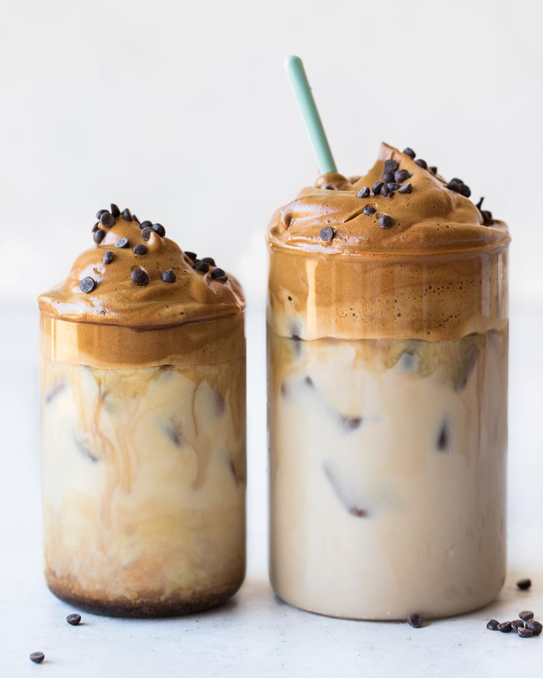 Magic Fluffy Whipped Coffee Iced Latte