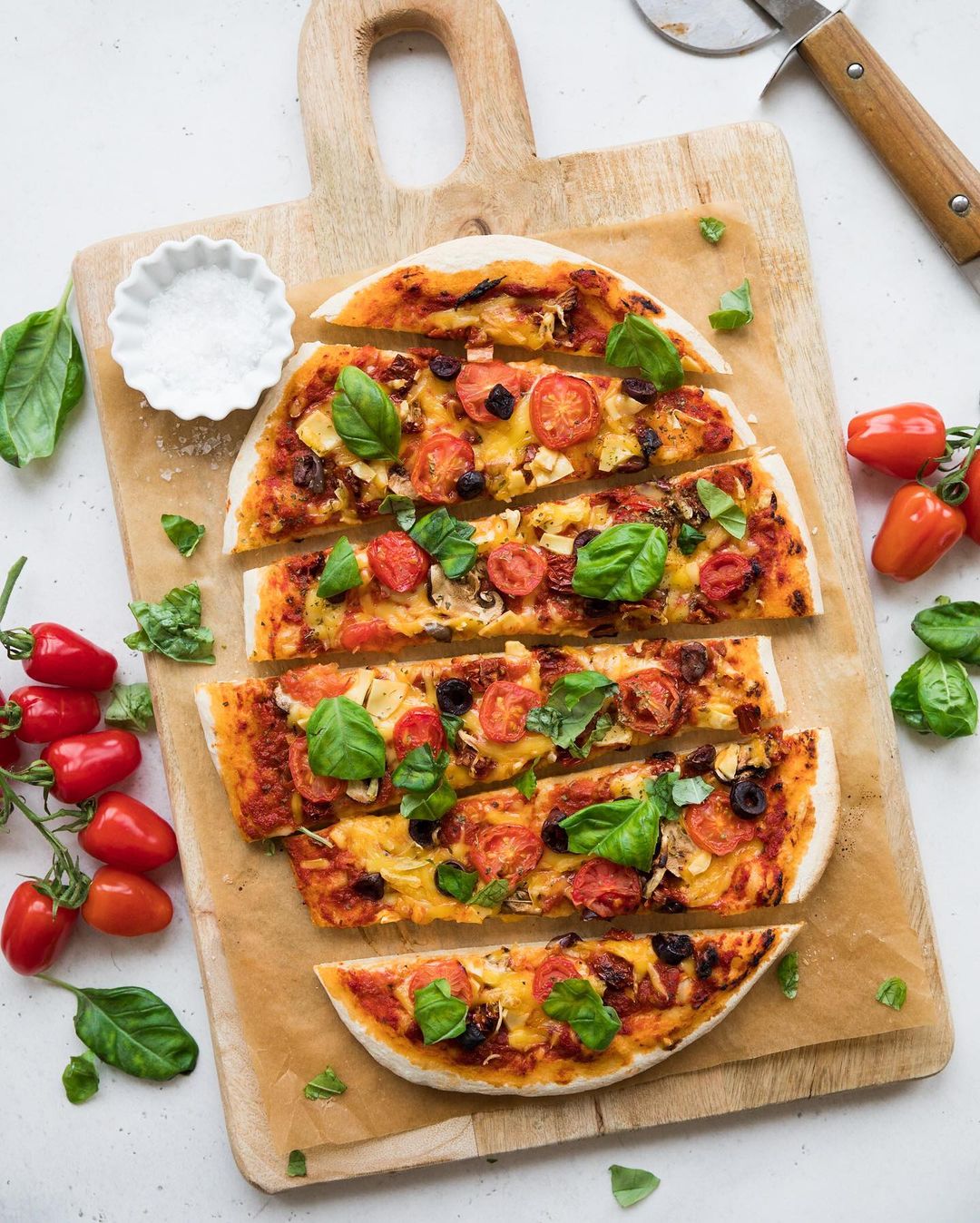Homemade Pizza with Custom Toppings