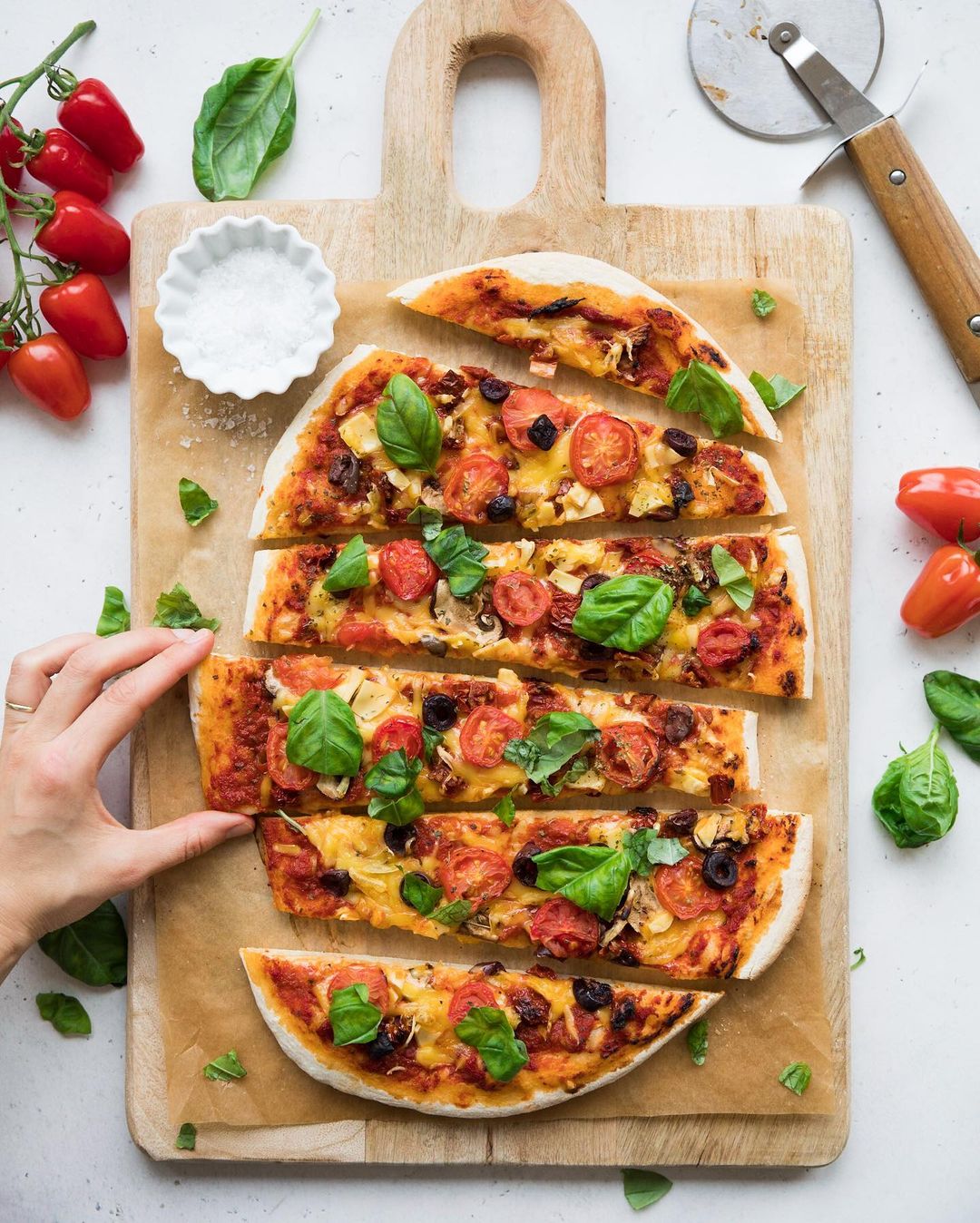 Homemade Pizza with Custom Toppings