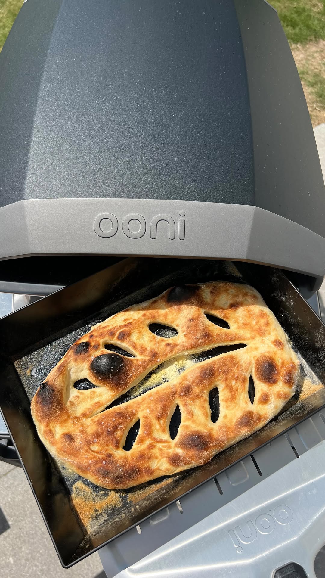 Baking Pizza Dough in Ooni Oven