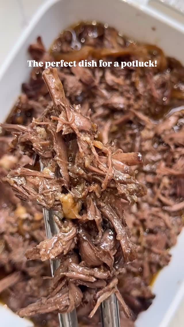 Easy Braised Beef Chuck Roast for Tacos