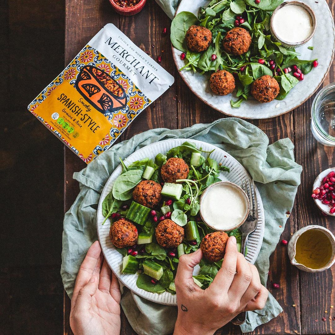 Spanish-Style Rice Balls with Vegan Aioli