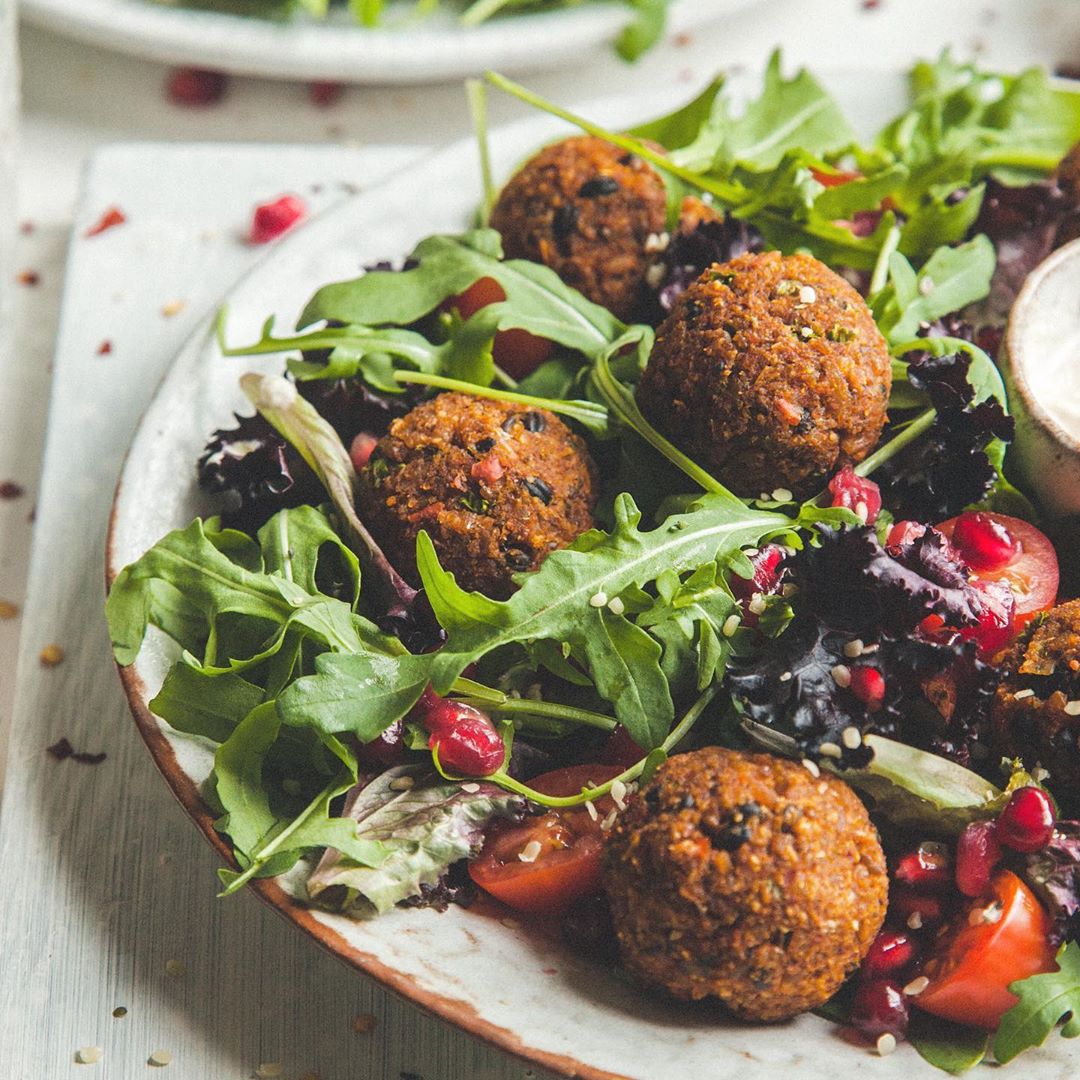 Spanish-Style Rice Balls with Vegan Aioli