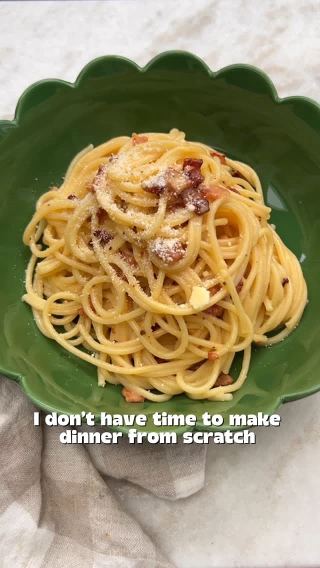 Dezi's Fast and Creamy Carbonara