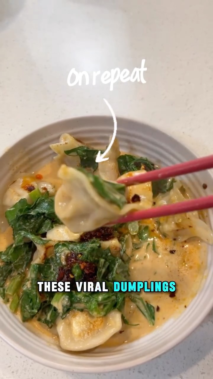Viral Dumpling Soup with Curry Sauce