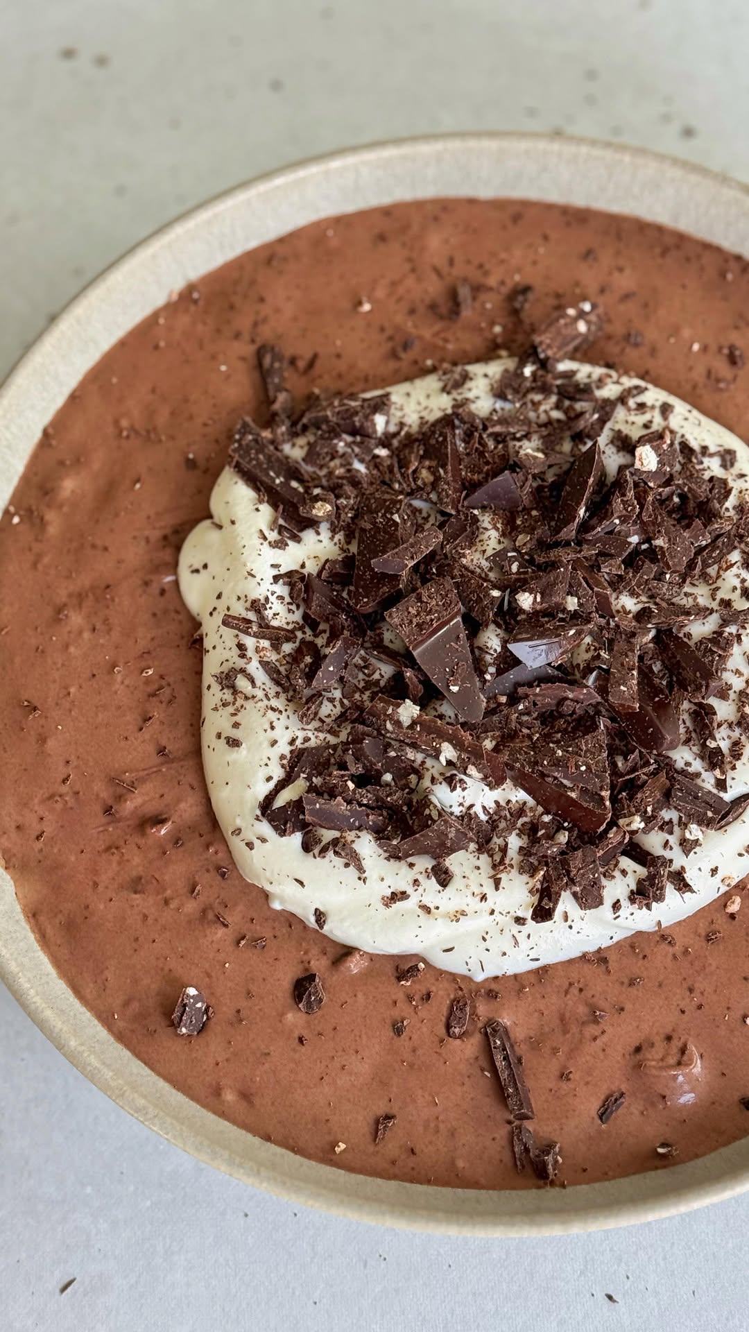 Skyr and Toblerone Chocolate Mousse