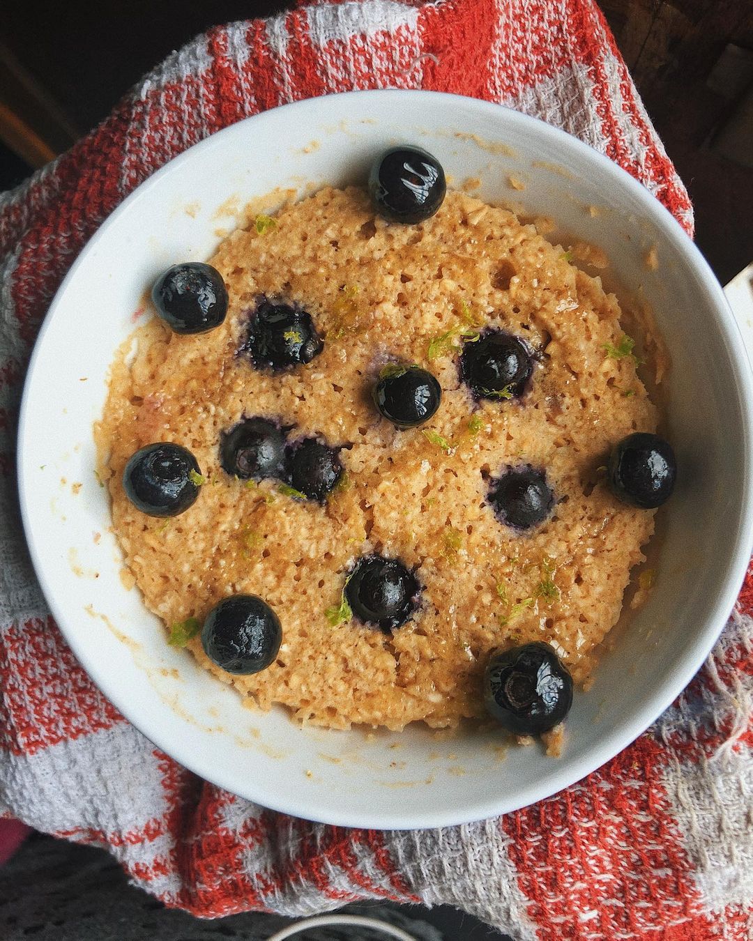 Lemon and Blueberry Baked Oats