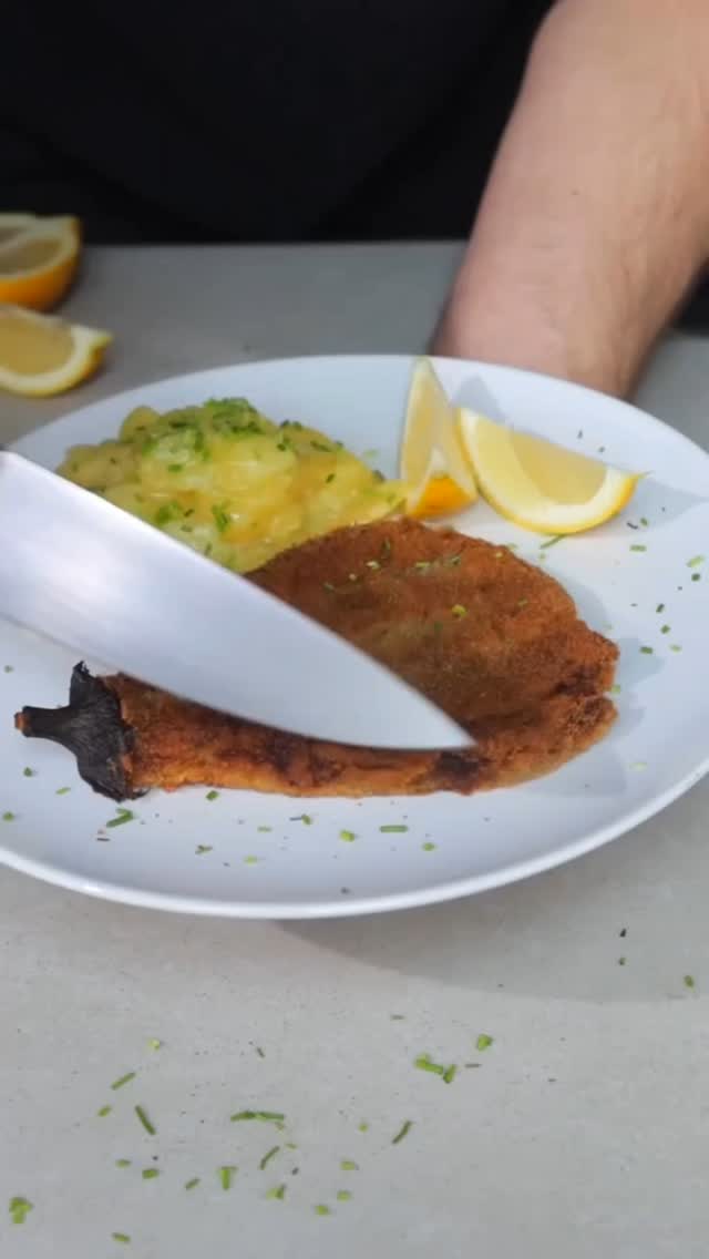 Crispy Vegan Eggplant Schnitzel