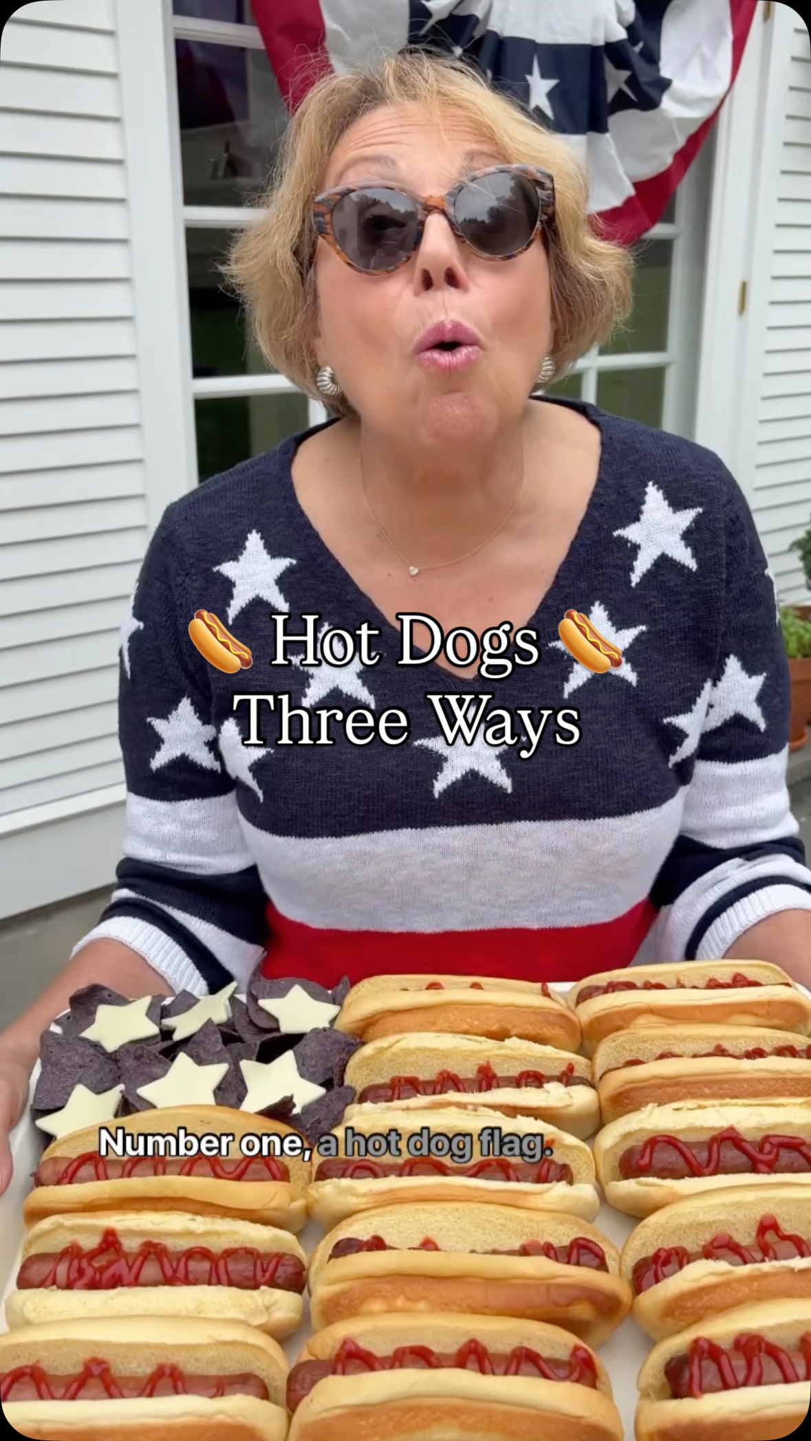 Fourth of July Hot Dog Variations