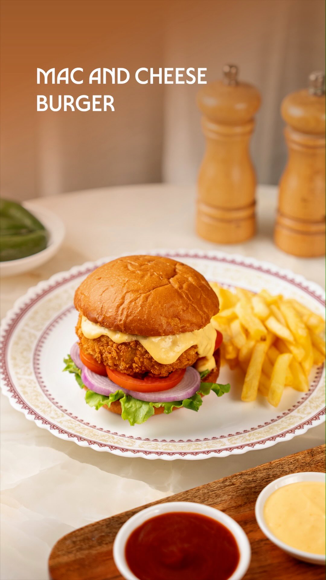 Mac and Cheese Burger