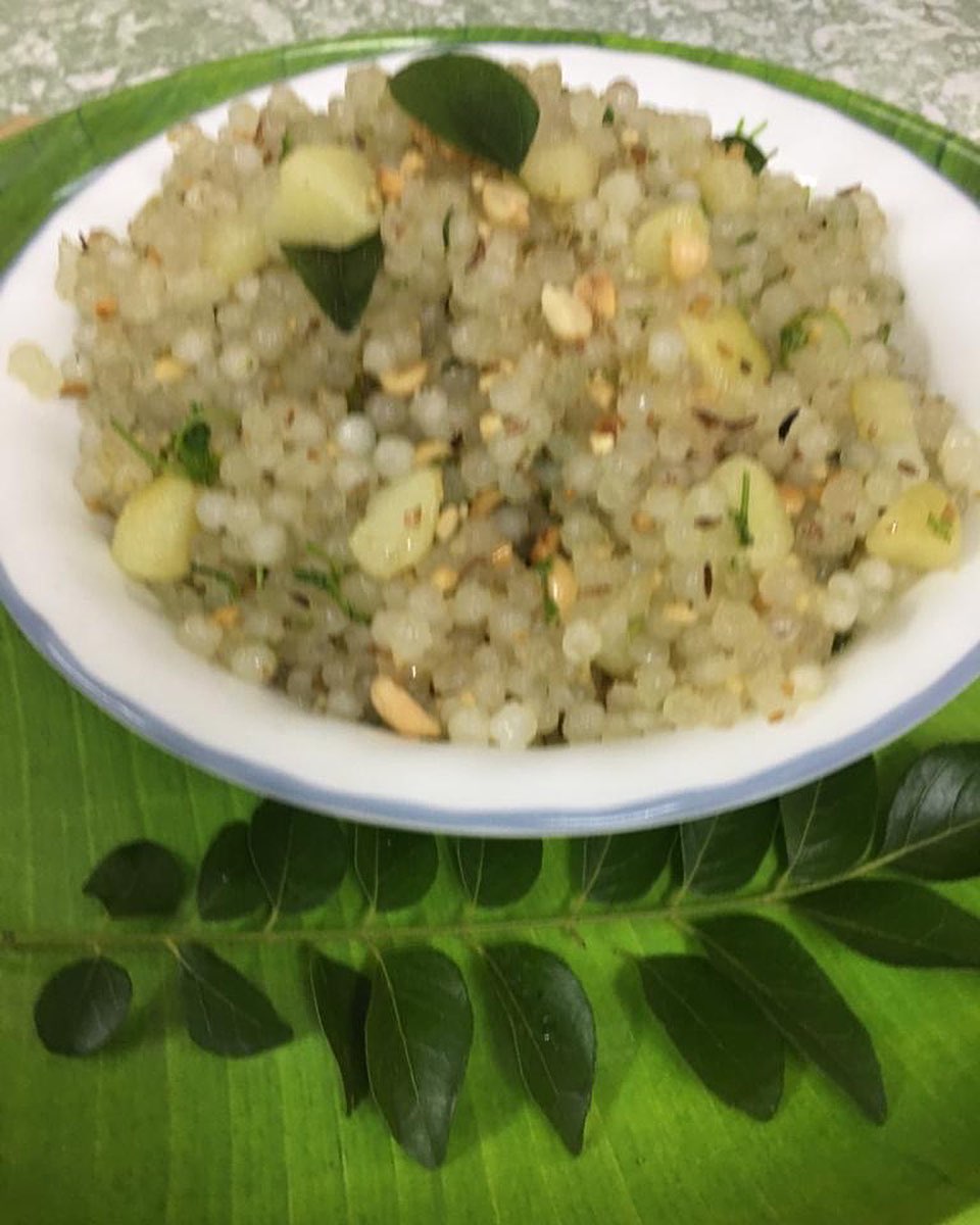 Indian Sabudana Tapioca Pilaf