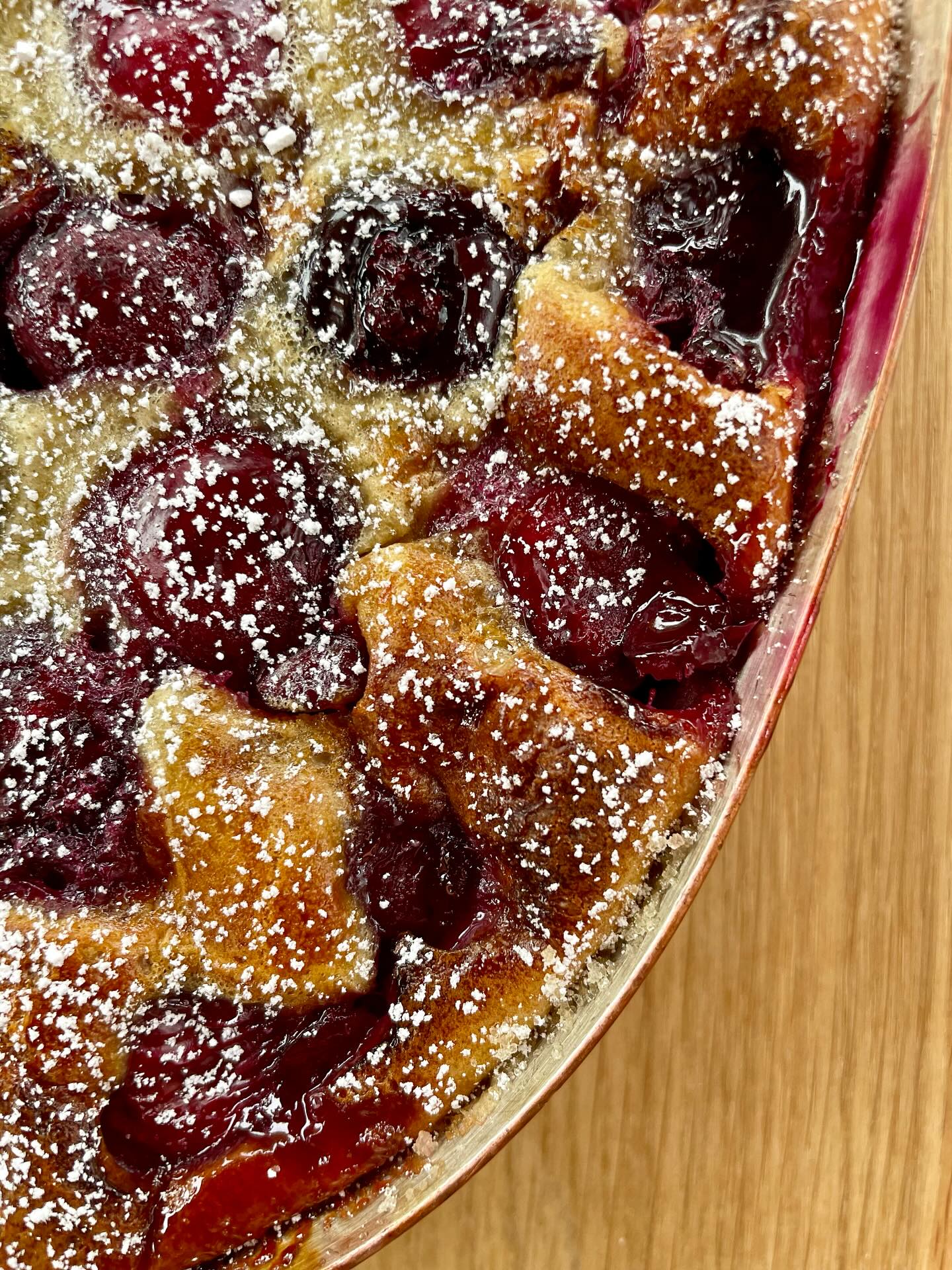 Classic French Cherry Clafoutis