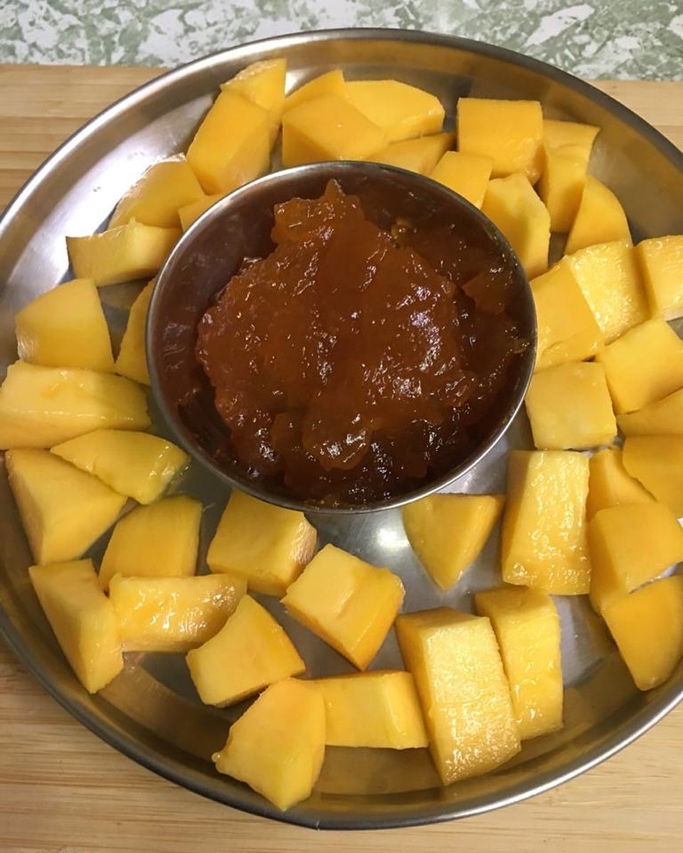 Delicious Homemade Mango Jam Made from Fresh Mangoes
