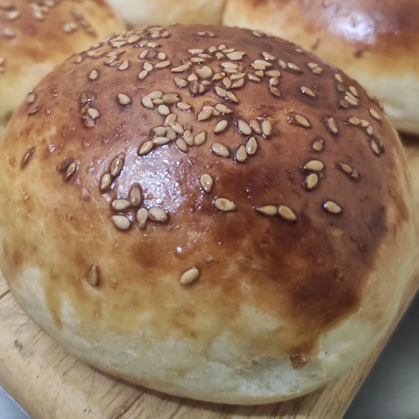 Homemade Sweet Burger Buns