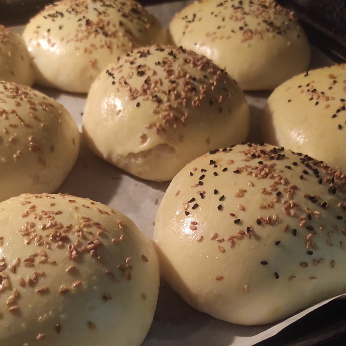 Homemade Sweet Burger Buns
