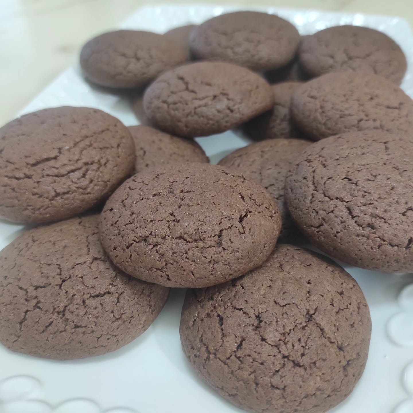 Crispy Chocolate Cookies Without Butter