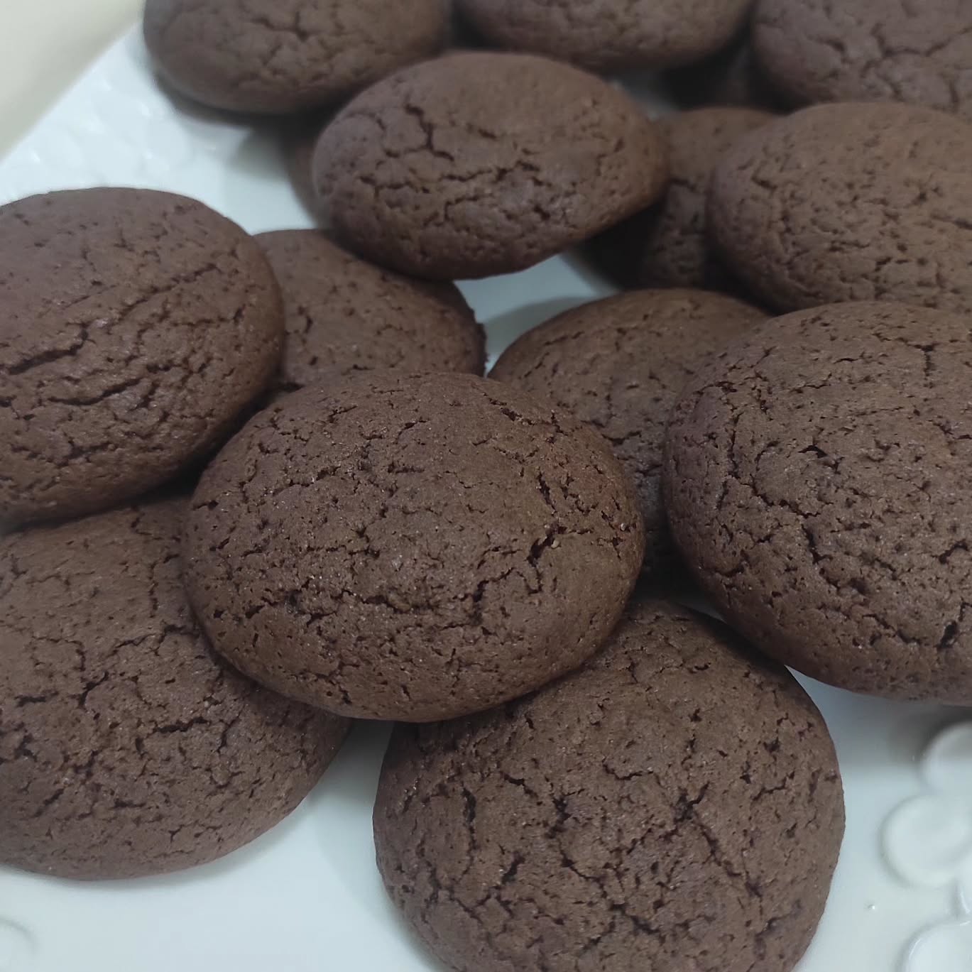 Crispy Chocolate Cookies Without Butter