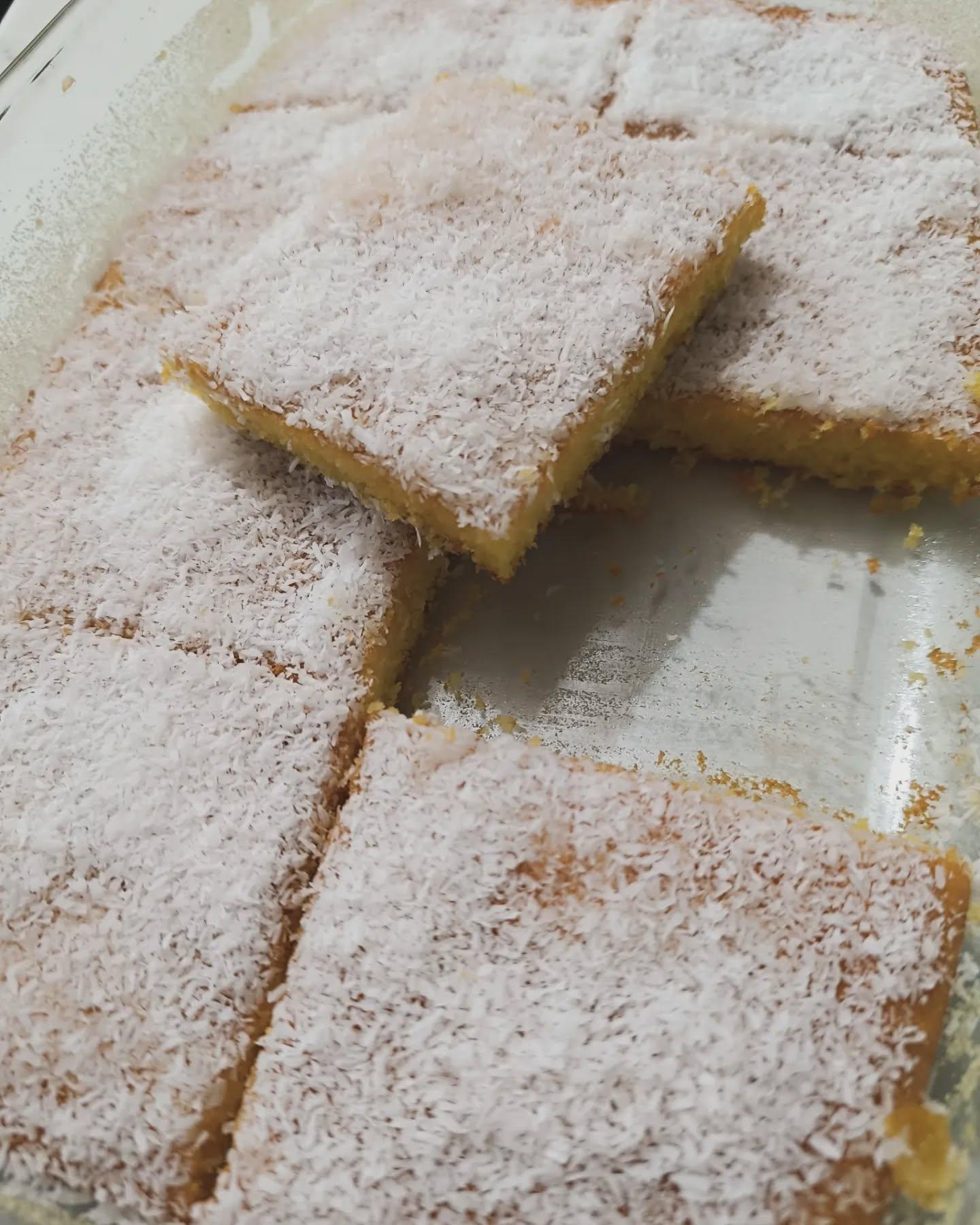 Carrot and Orange Basbousa