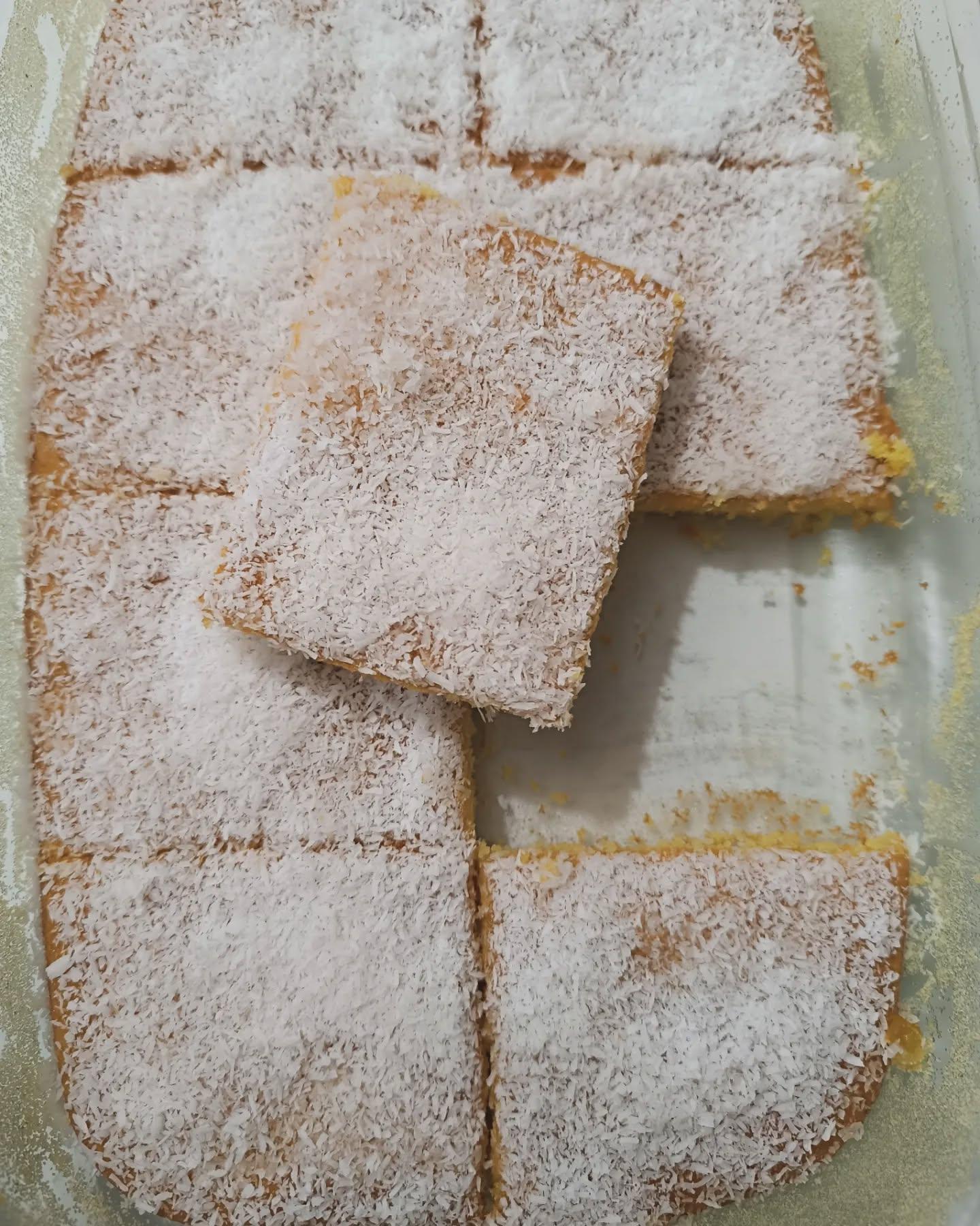 Carrot and Orange Basbousa