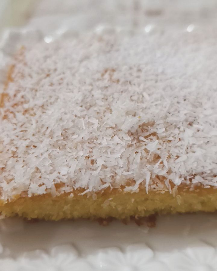 Carrot and Orange Basbousa