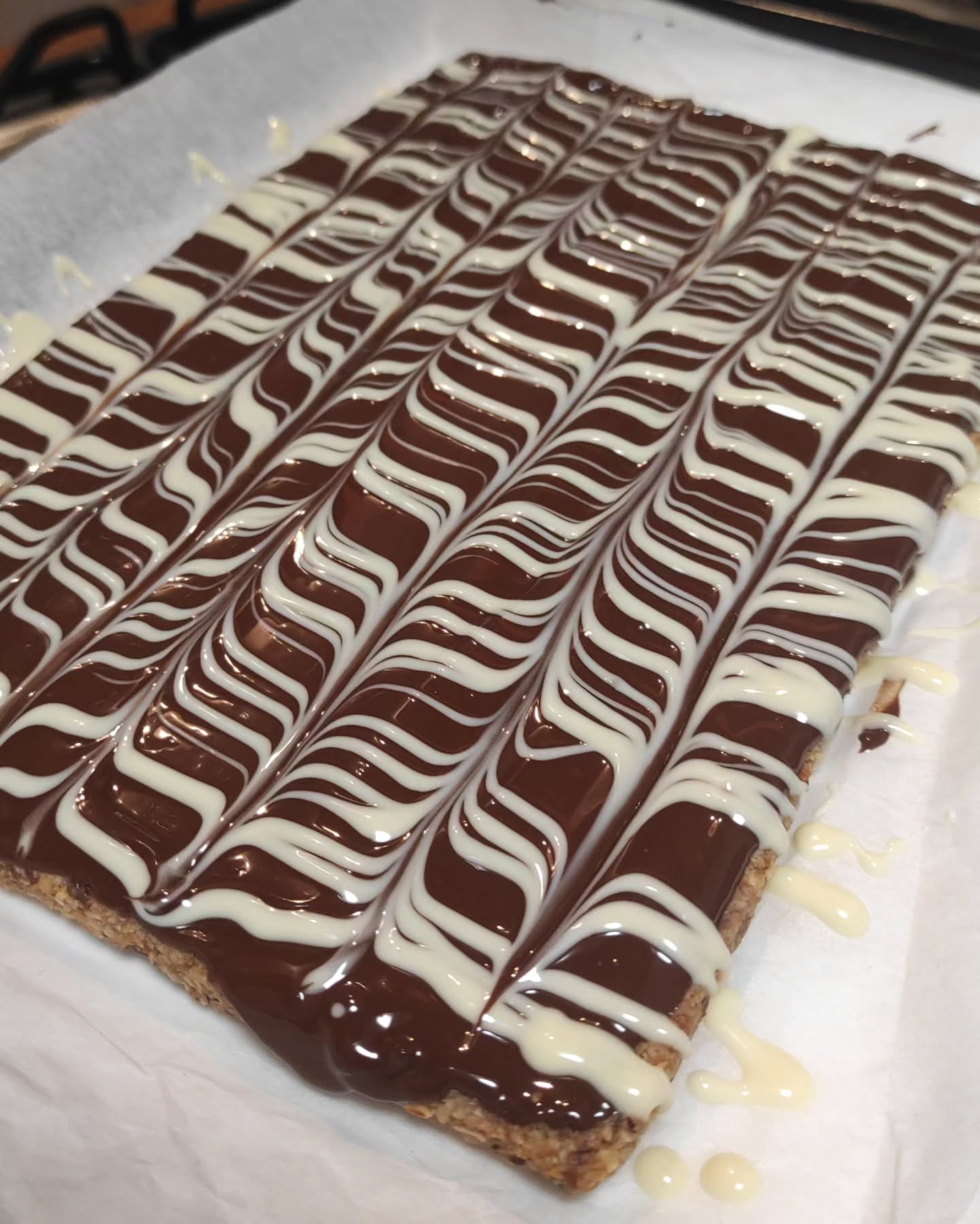 No-Bake Moroccan Marble Nut Treat