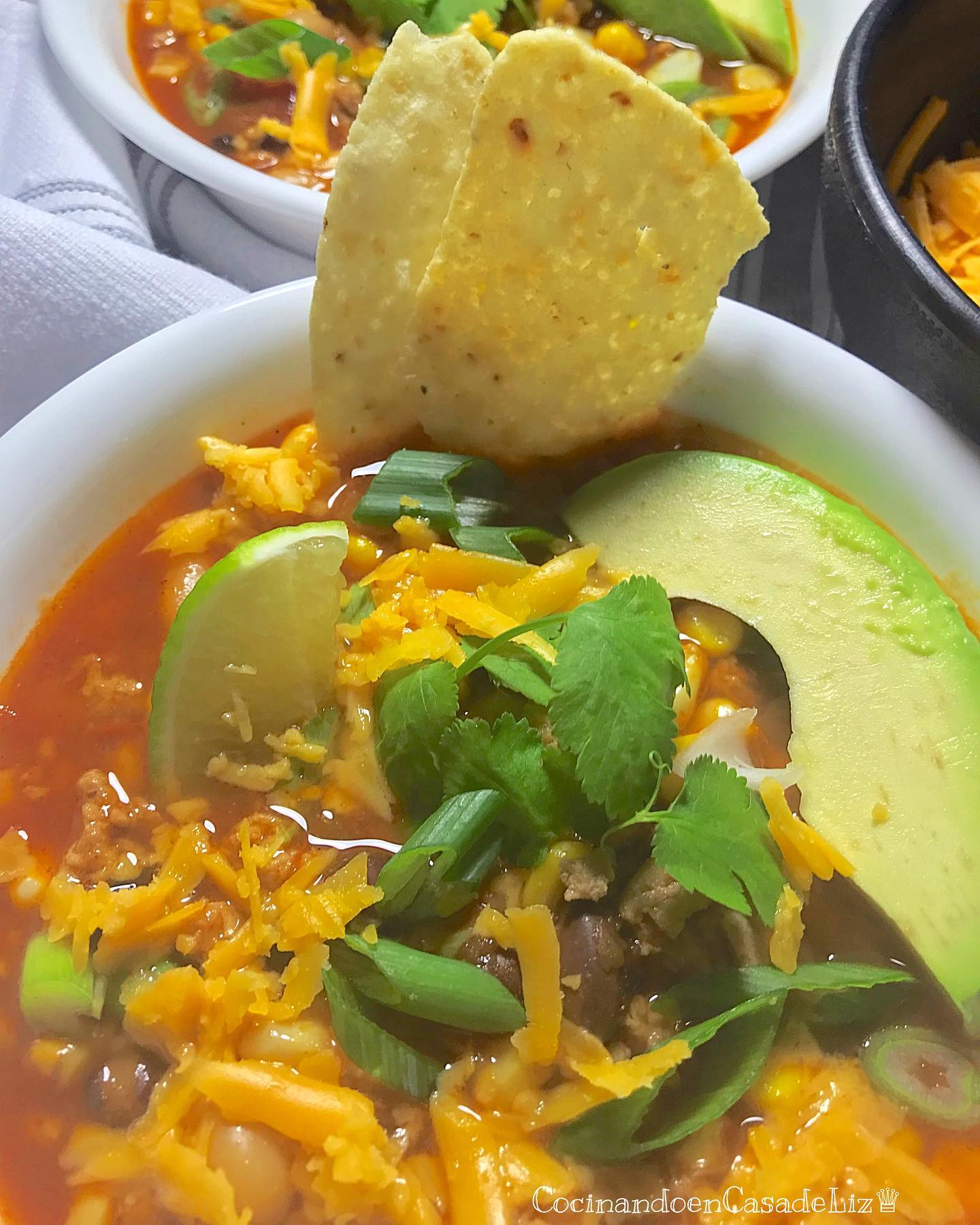 Easy Slow Cooker Taco Soup