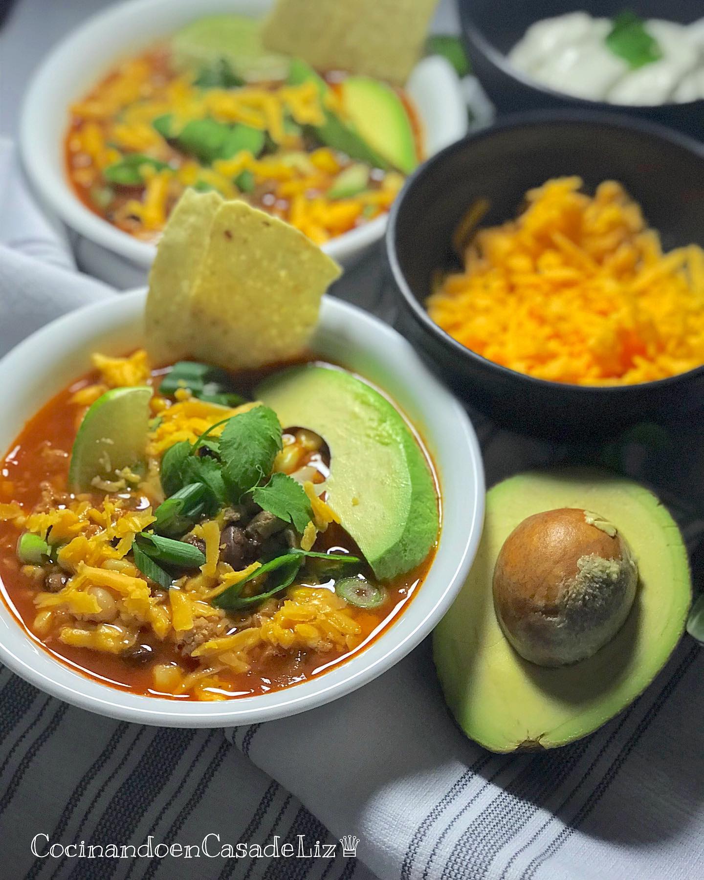 Easy Slow Cooker Taco Soup