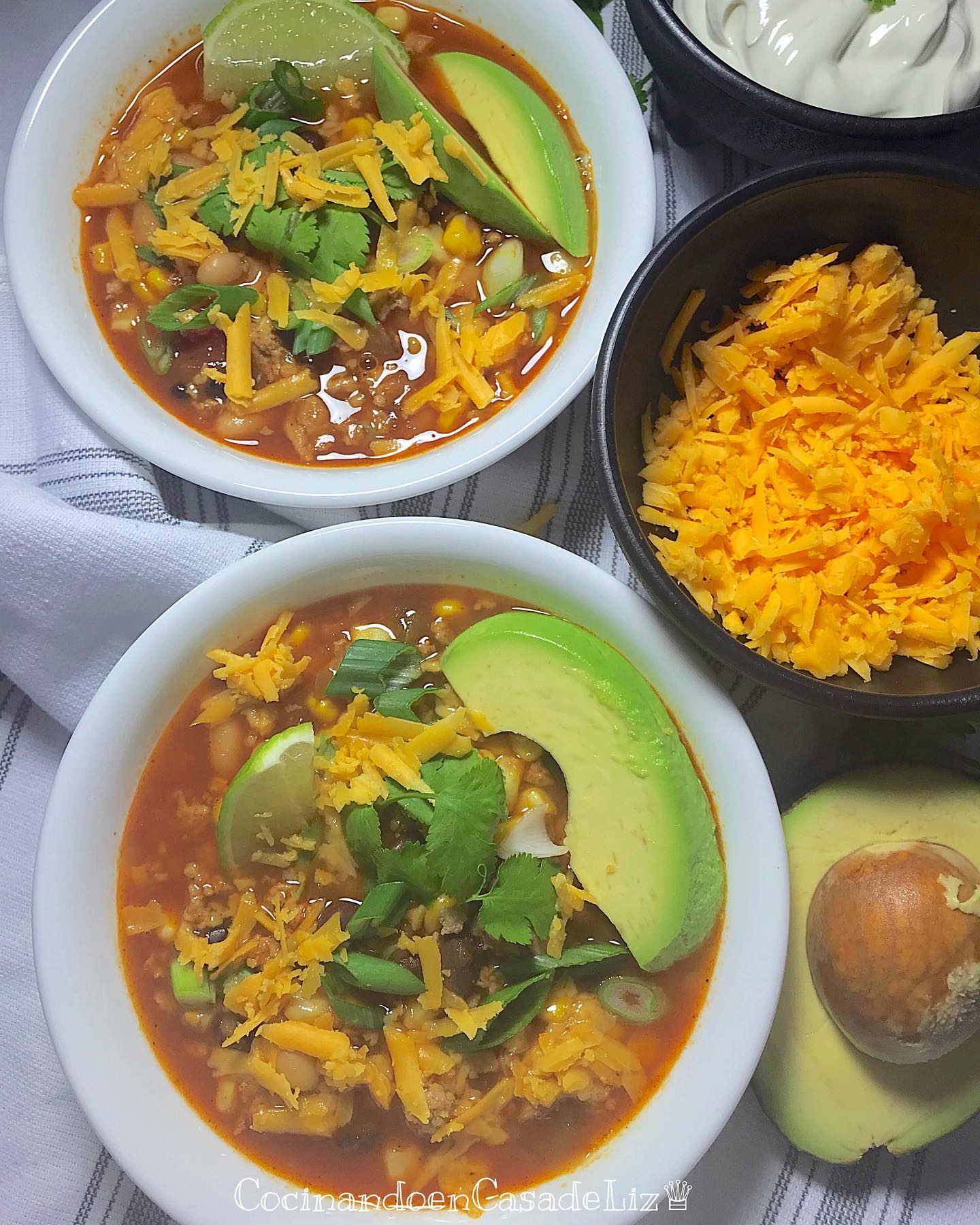 Easy Slow Cooker Taco Soup